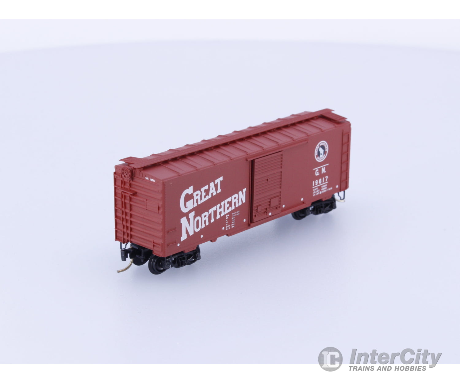Micro Trains 20186 N Boxcar 40’ PS-1 Great Northern (GN) 19617 Freight Cars