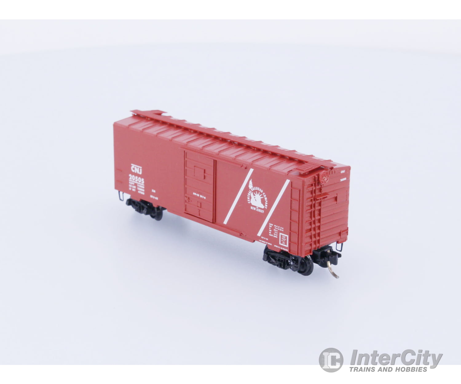 Micro Trains 20196 N Boxcar 40’ PS-1 Jersey Central CNJ 20505 Freight Cars