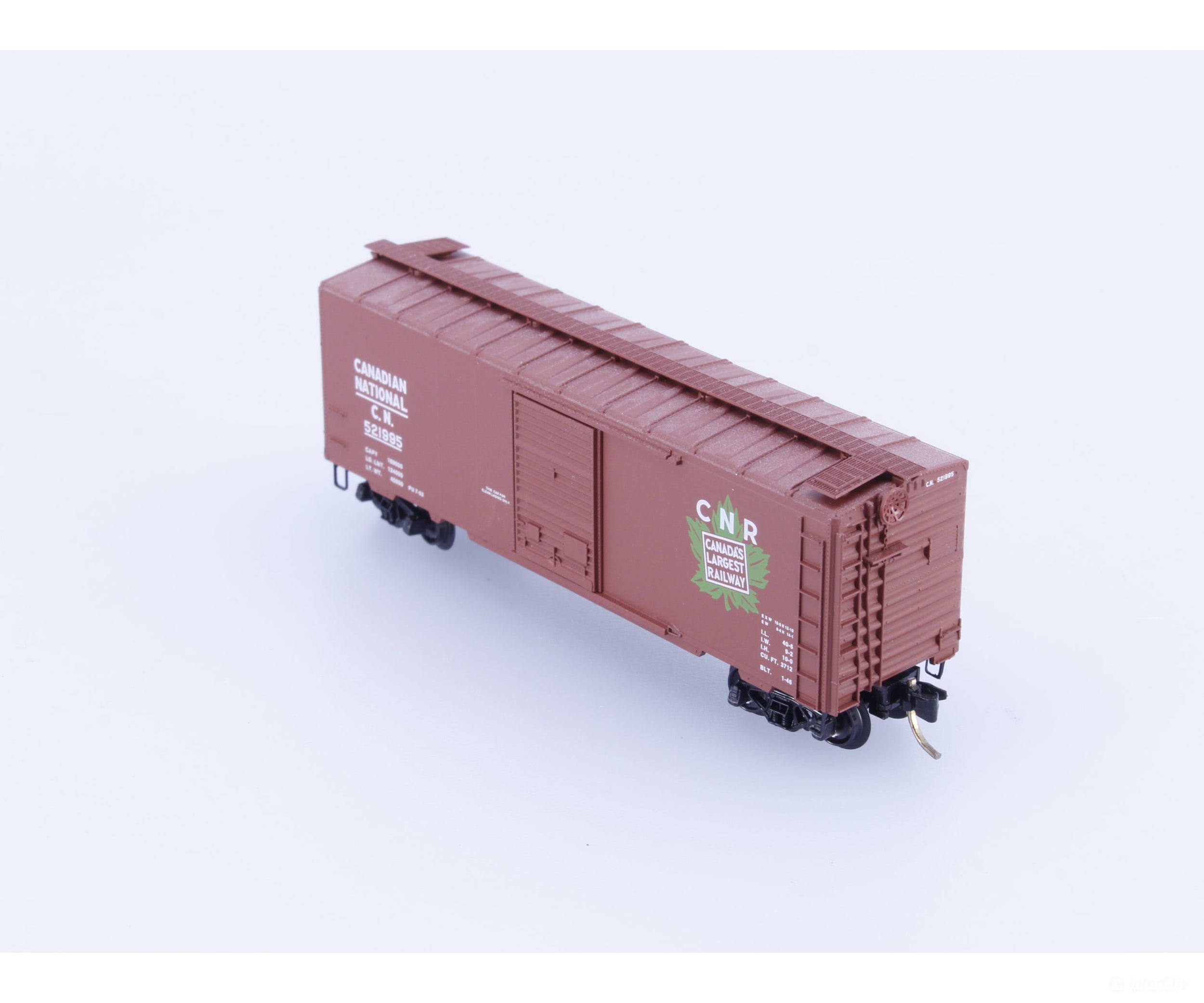 Micro Trains 20206 N 40’ Single Door Boxcar Canadian National (CN) 521995 Freight Cars