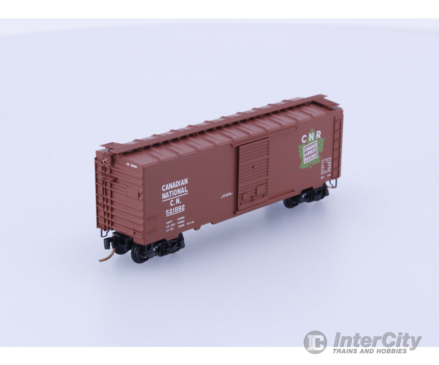 Micro Trains 20206 N Boxcar 40’ PS-1 Canadian National (CN) 521992 (B) Freight Cars