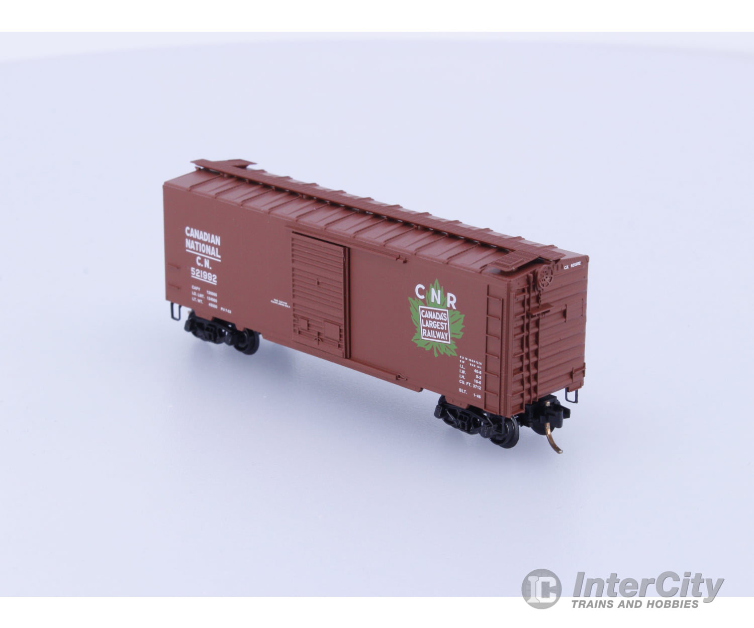 Micro Trains 20206 N Boxcar 40’ PS-1 Canadian National (CN) 521992 (B) Freight Cars