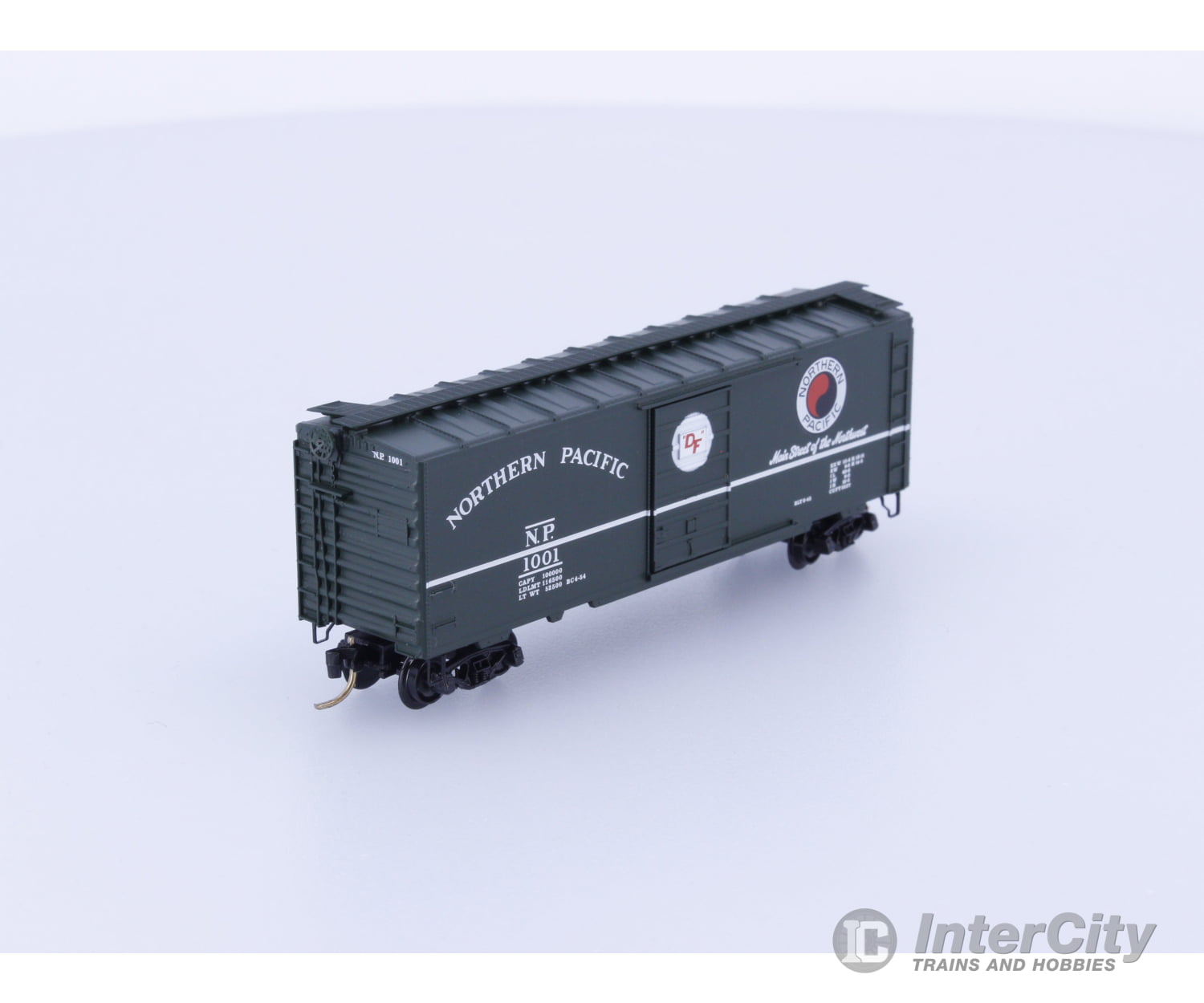 Micro Trains 20236 N Boxcar 40’ PS-1 Northern Pacific (NP) 1001 Freight Cars
