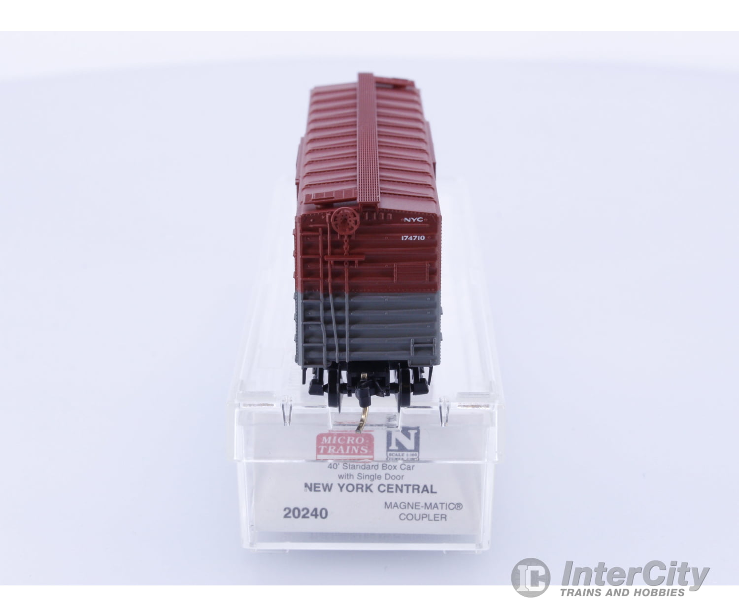 Micro Trains 20240 N Boxcar 40’ PS-1 New York Central (NYC) 174710 Freight Cars