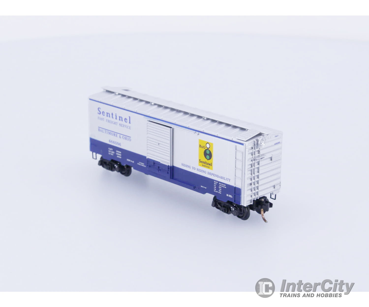 Micro Trains 20256 N Boxcar 40’ PS-1 Baltimore and Ohio (BO) 466096 Freight Cars
