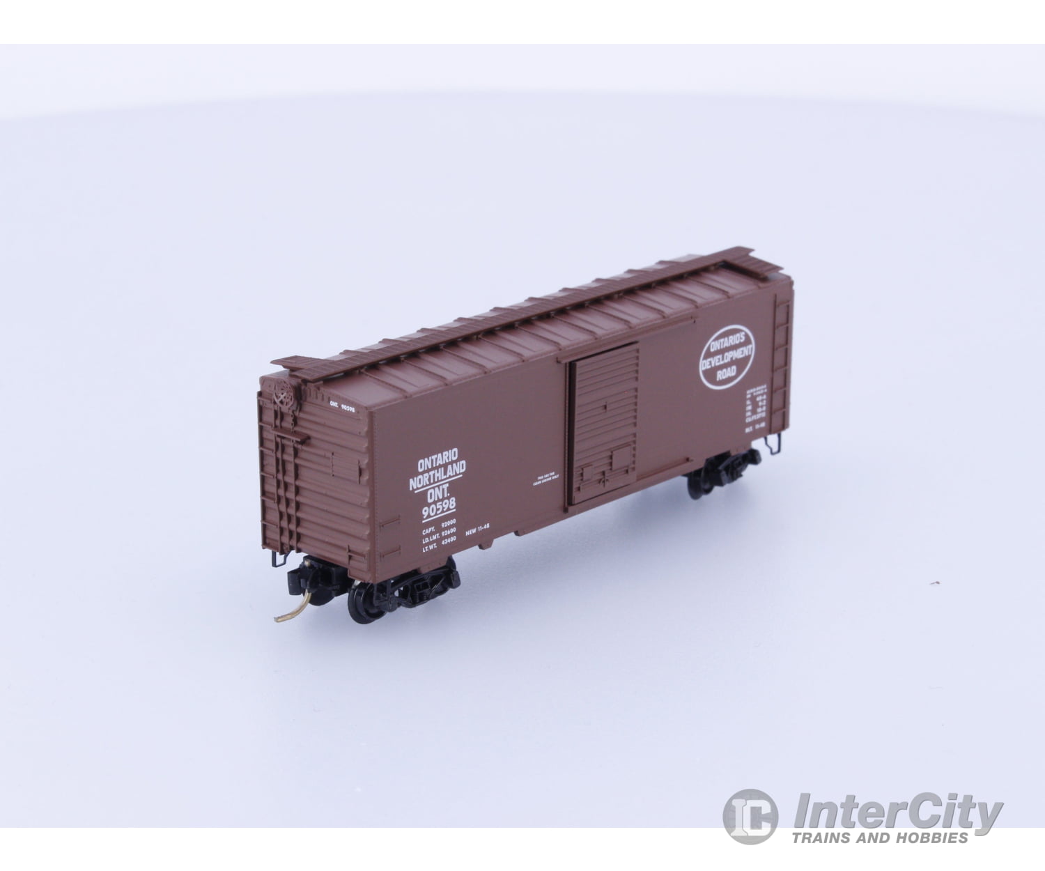 Micro Trains 20376 N Boxcar 40’ PS-1 Ontario Northland (ONT) 90598 Freight Cars