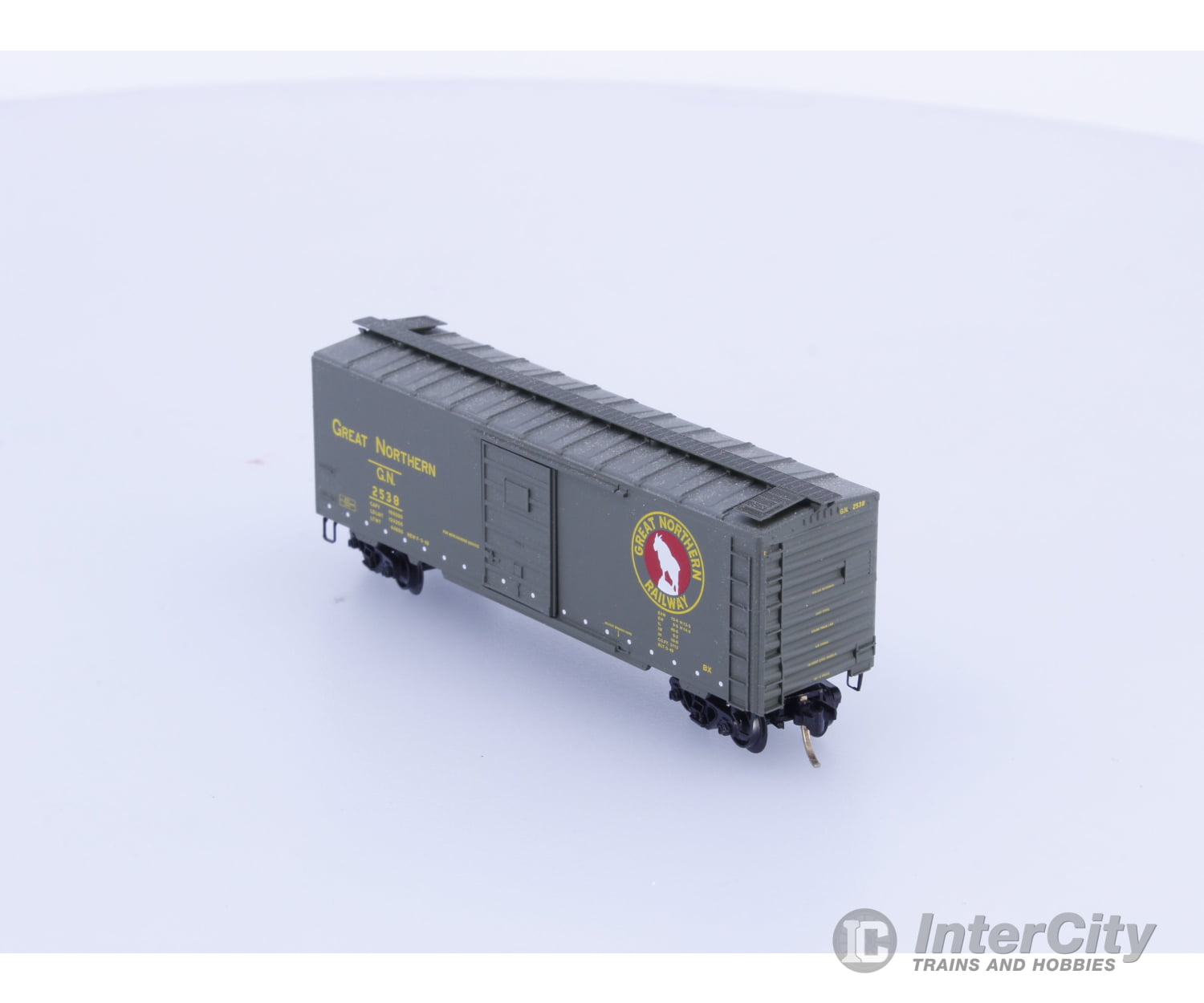 Micro Trains 20406 N 40’ Single Door Boxcar PS-1 Great Northern (GN) 2538 Freight Cars
