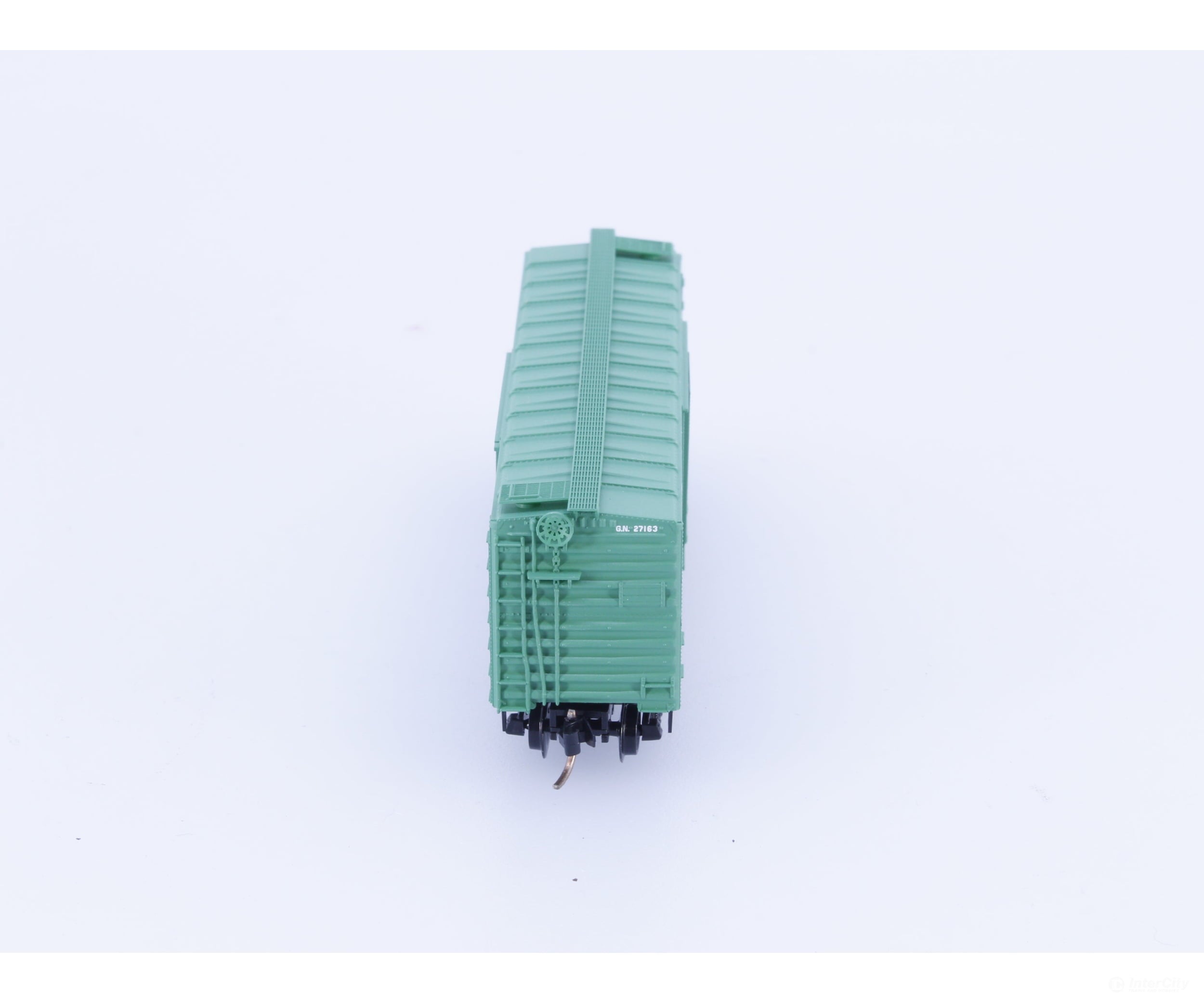 Micro Trains 20420 N 40’ Single Door Boxcar Great Northern (GN) 27163 Freight Cars
