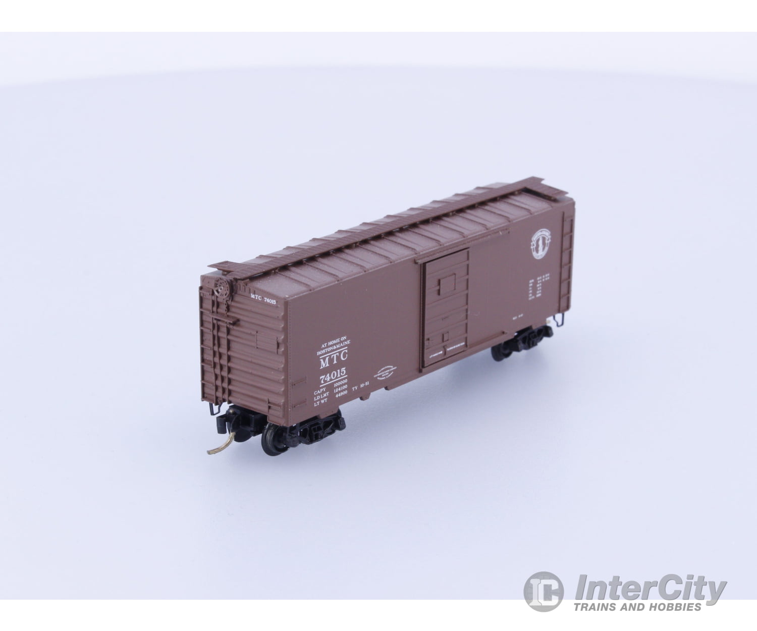 Micro Trains 20426 N Boxcar 40’ PS-1 Mystic Terminal Company MTC Boston and Maine (BM) 74015 Freight Cars