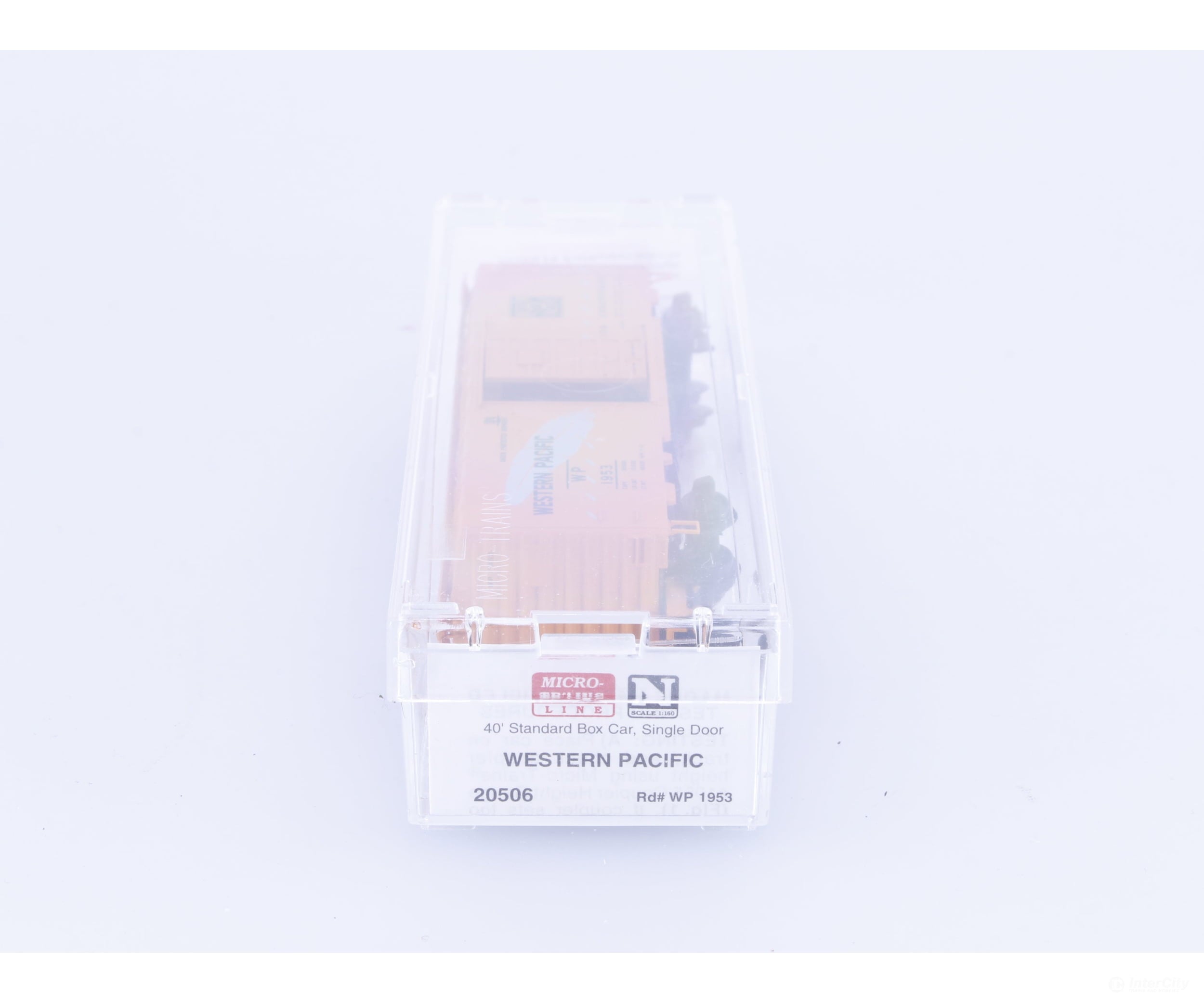 Micro Trains 20506 N 40’ Single Door Boxcar Western Pacific (WP) 1953 Freight Cars