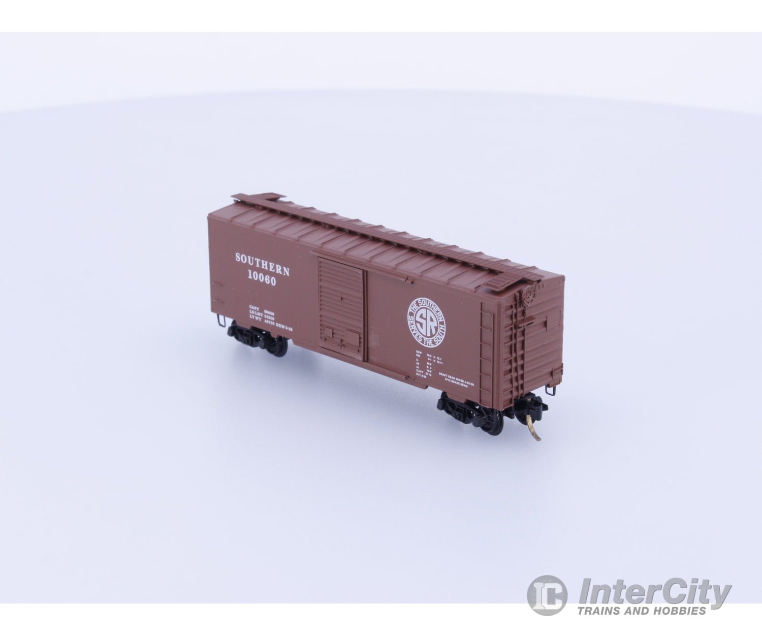 Micro Trains 20530 N 40’ Standard Box Car Single Door Southern Railway (SOU) 10060 Freight Cars