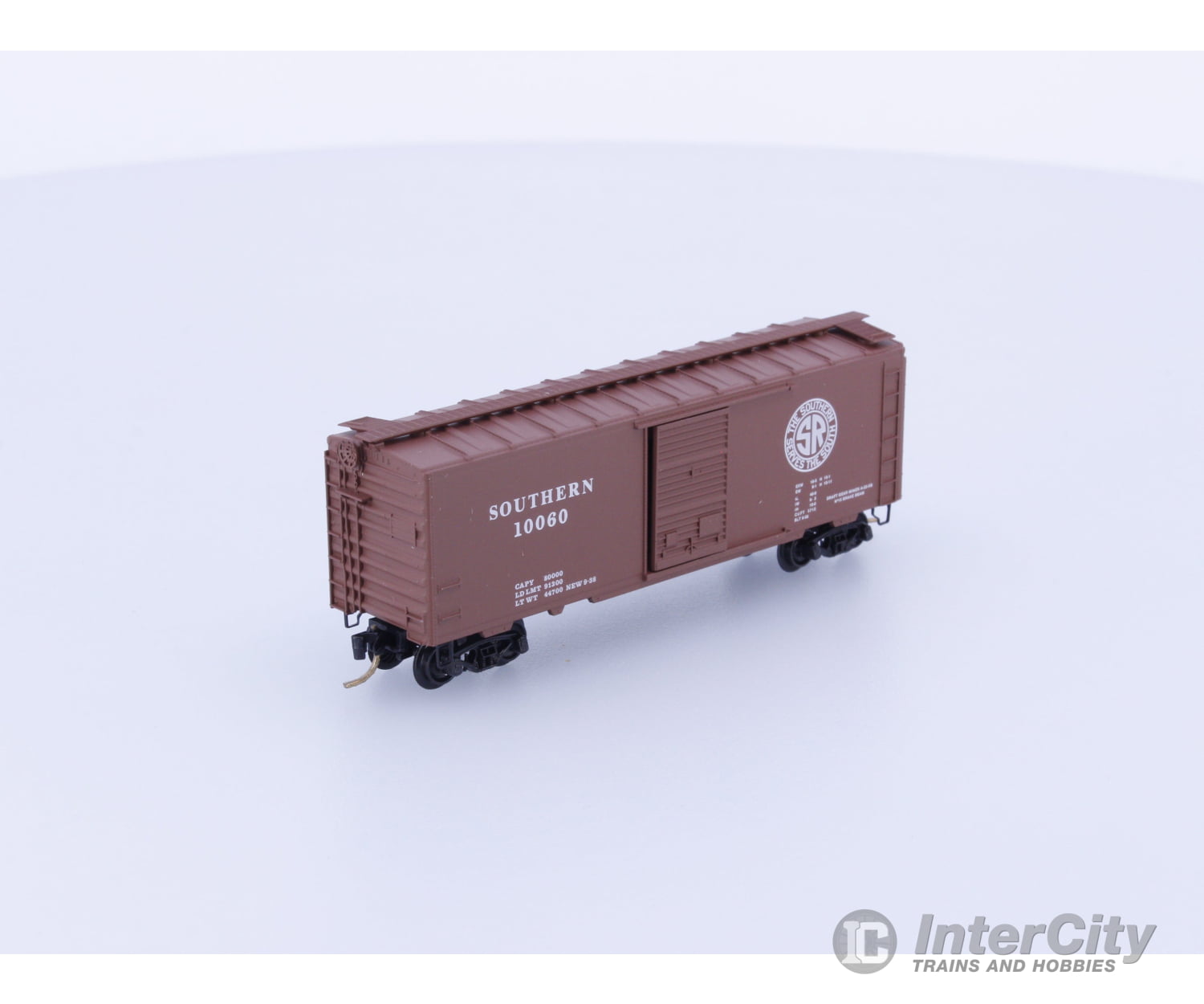Micro Trains 20530 N 40’ Standard Box Car Single Door Southern Railway (SOU) 10060 Freight Cars