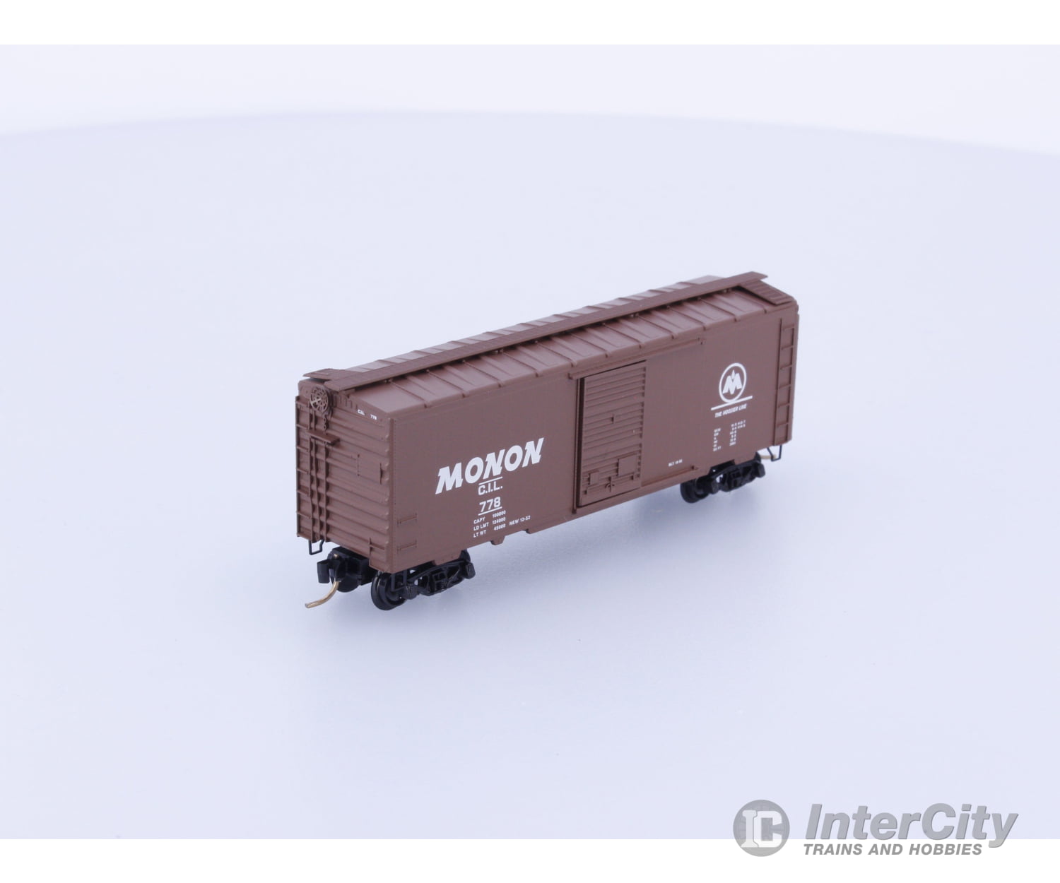 Micro Trains 20536 N 40’ Standard Box Car Single Door MONON 778 Freight Cars