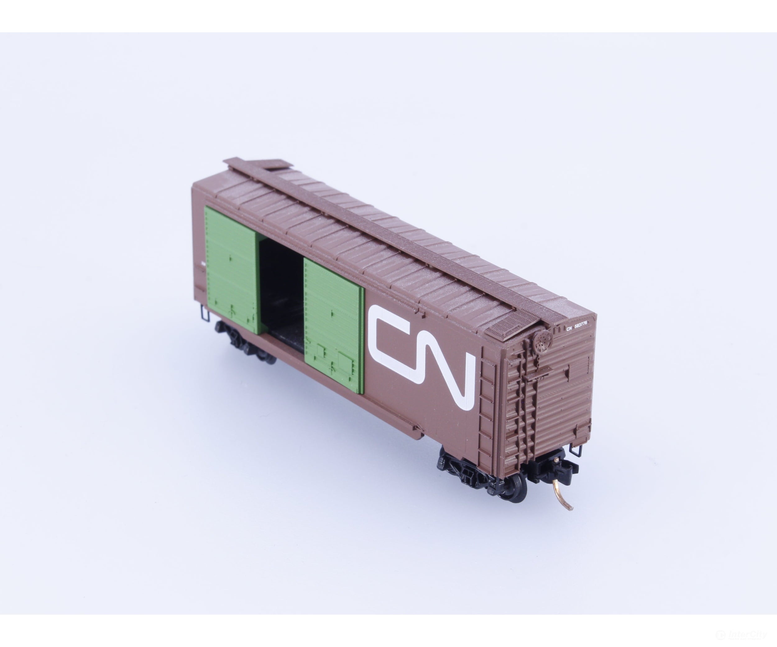 Micro Trains 20550 N 40’ Double Door Boxcar Canadian National (CN) 583776 Freight Cars