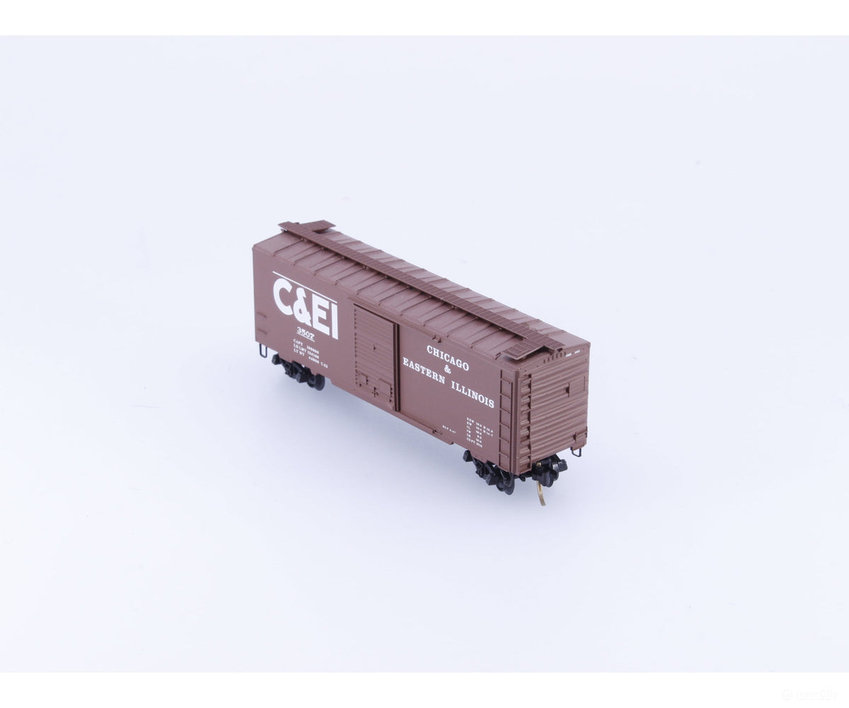 Micro Trains 20560 N Boxcar 40’ PS-1 Chicago & Eastern Illinois C&EI 3507 - Freight Cars