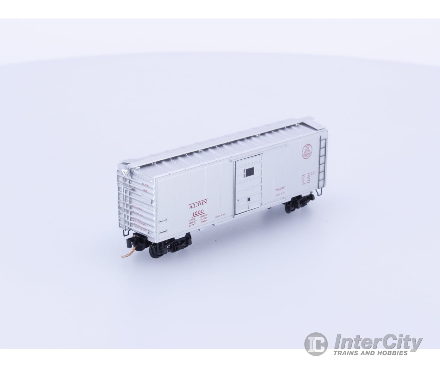 Micro Trains 20586 N 40’ Standard Box Car Single Door Alton Railroad 1200 Freight Cars