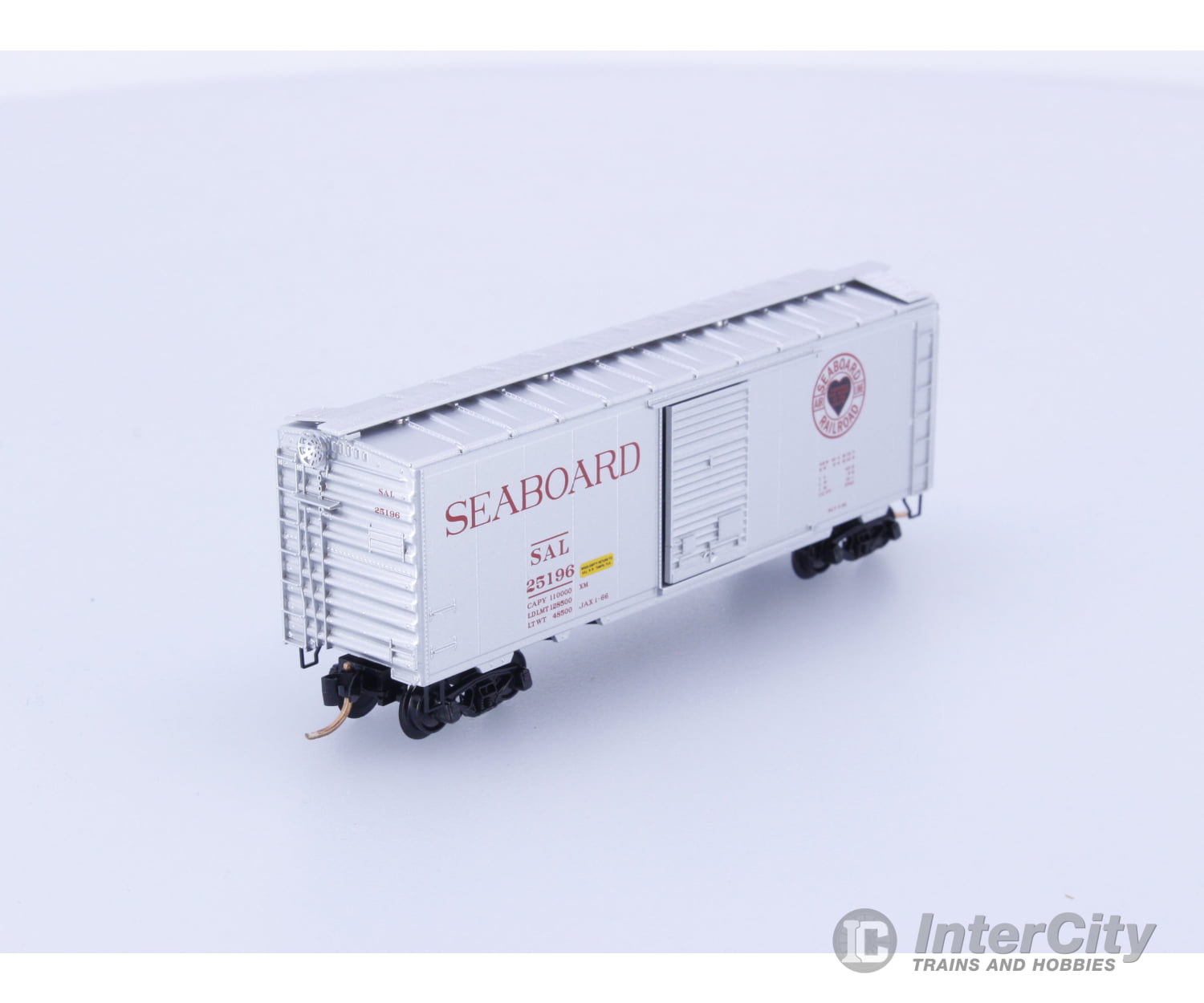 Micro Trains 20616 N Boxcar 40’ PS-1 Seaboard Coast Line (SCL) 25196 Freight Cars