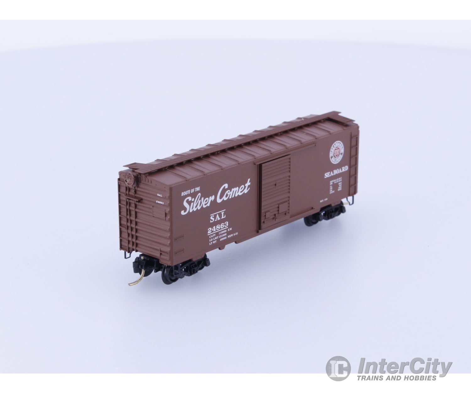 Micro Trains 20660 N Boxcar 40’ PS-1 Seaboard Coast Line (SCL) 24863 Freight Cars