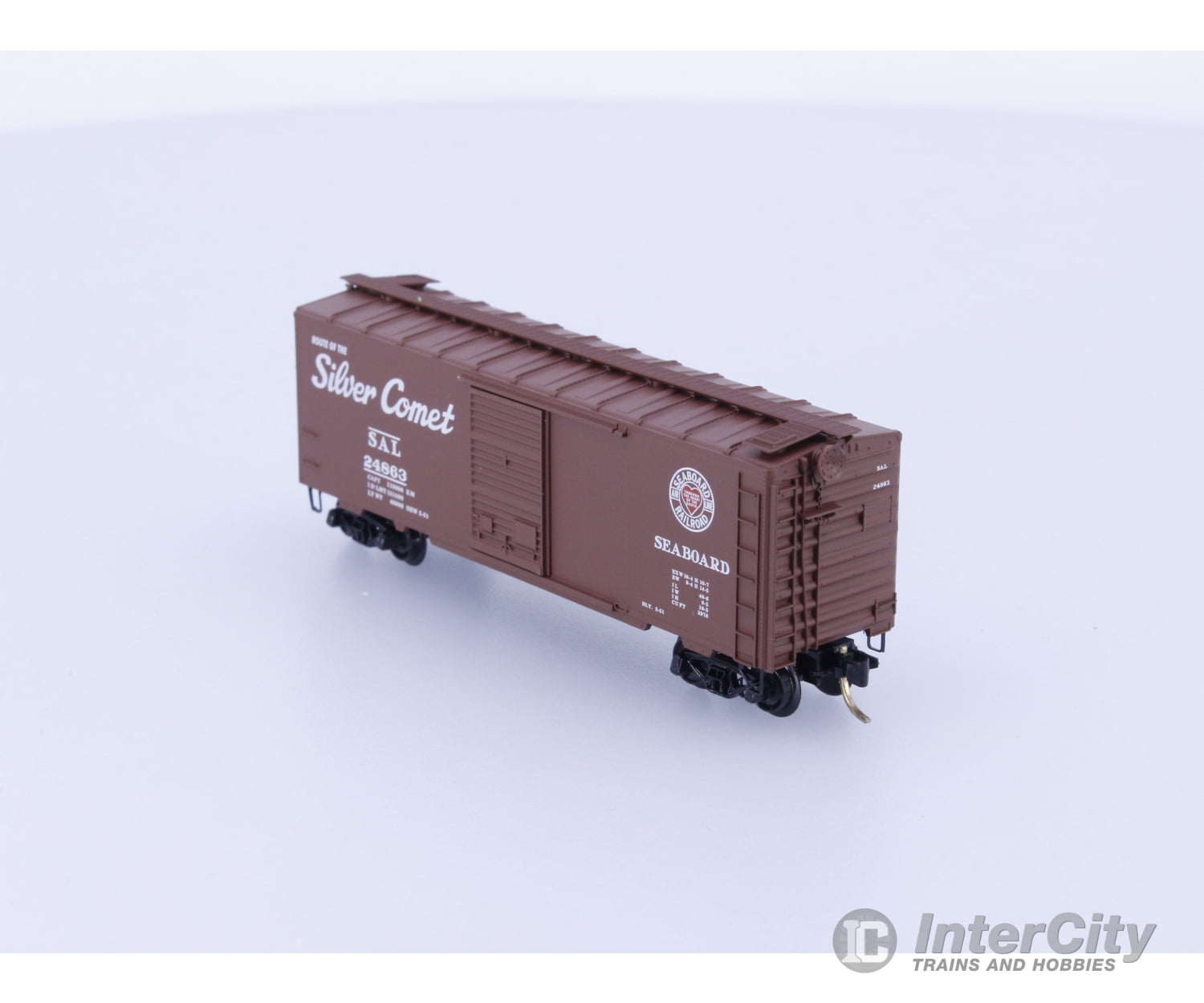 Micro Trains 20660 N Boxcar 40’ PS-1 Seaboard Coast Line (SCL) 24863 Freight Cars