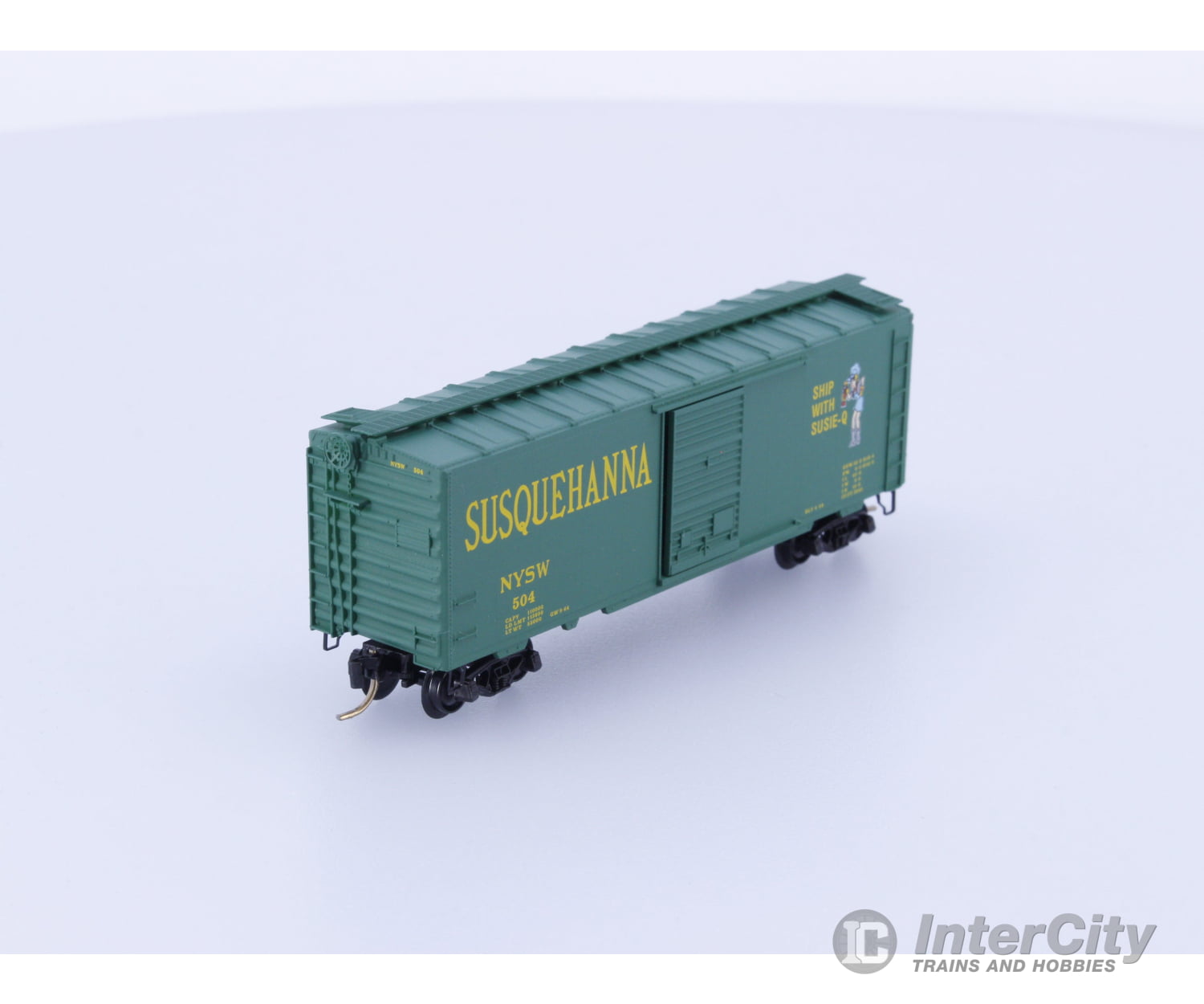 Micro Trains 20670 N Boxcar 40’ PS-1 Susquehanna NYSW 504 Freight Cars