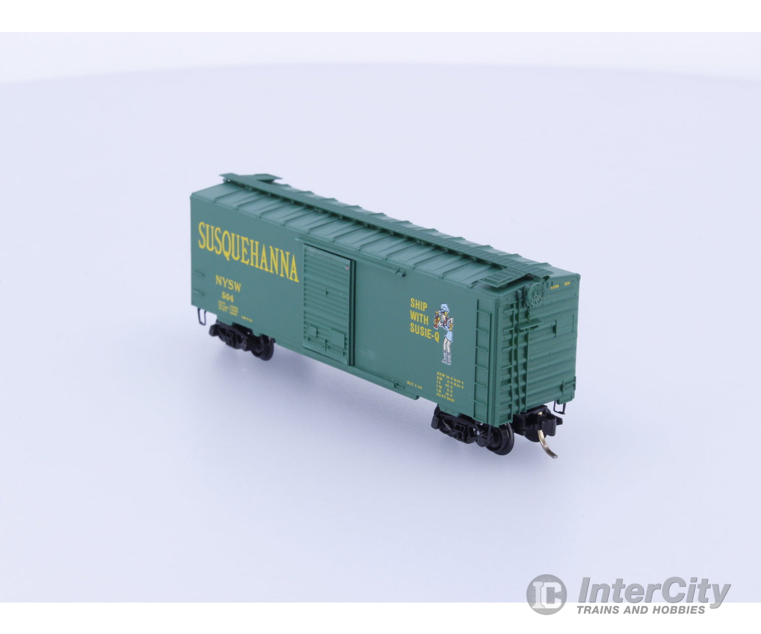 Micro Trains 20670 N Boxcar 40’ PS-1 Susquehanna NYSW 504 Freight Cars