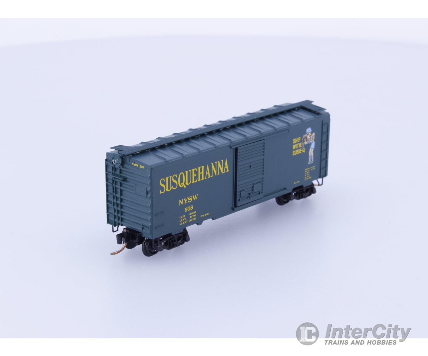 Micro Trains 20670 N Boxcar 40’ PS-1 Susquehanna NYSW 508 Freight Cars