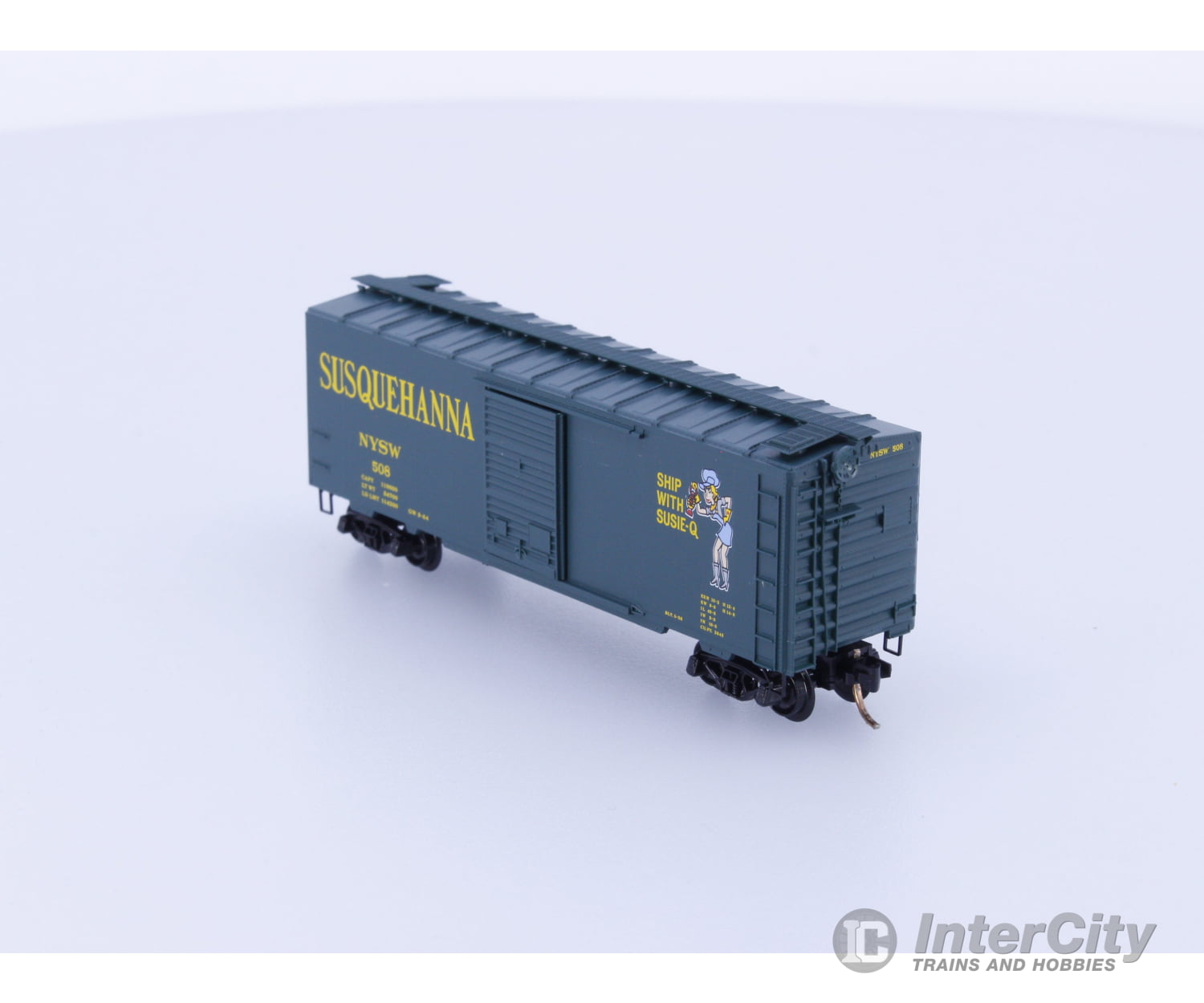 Micro Trains 20670 N Boxcar 40’ PS-1 Susquehanna NYSW 508 Freight Cars