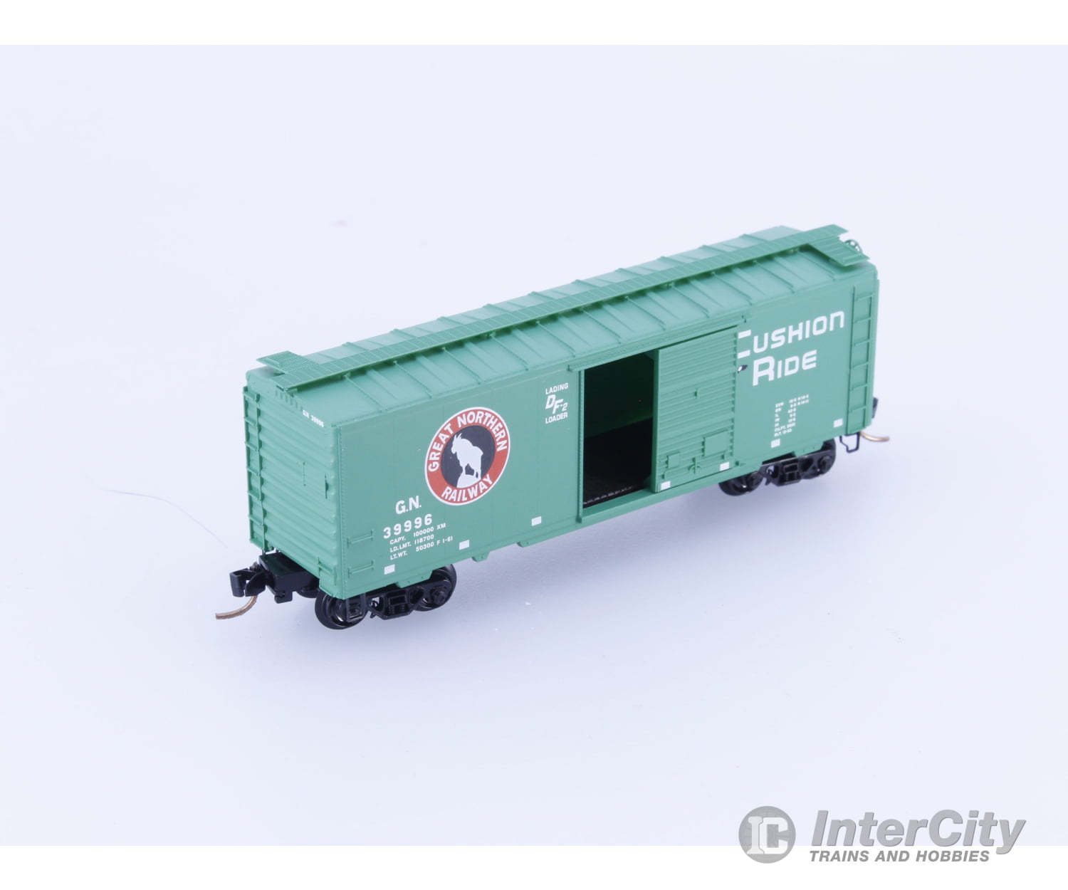 Micro Trains 20680 N 40’ Single Door Boxcar Great Northern (GN) 39996 (#2) Freight Cars