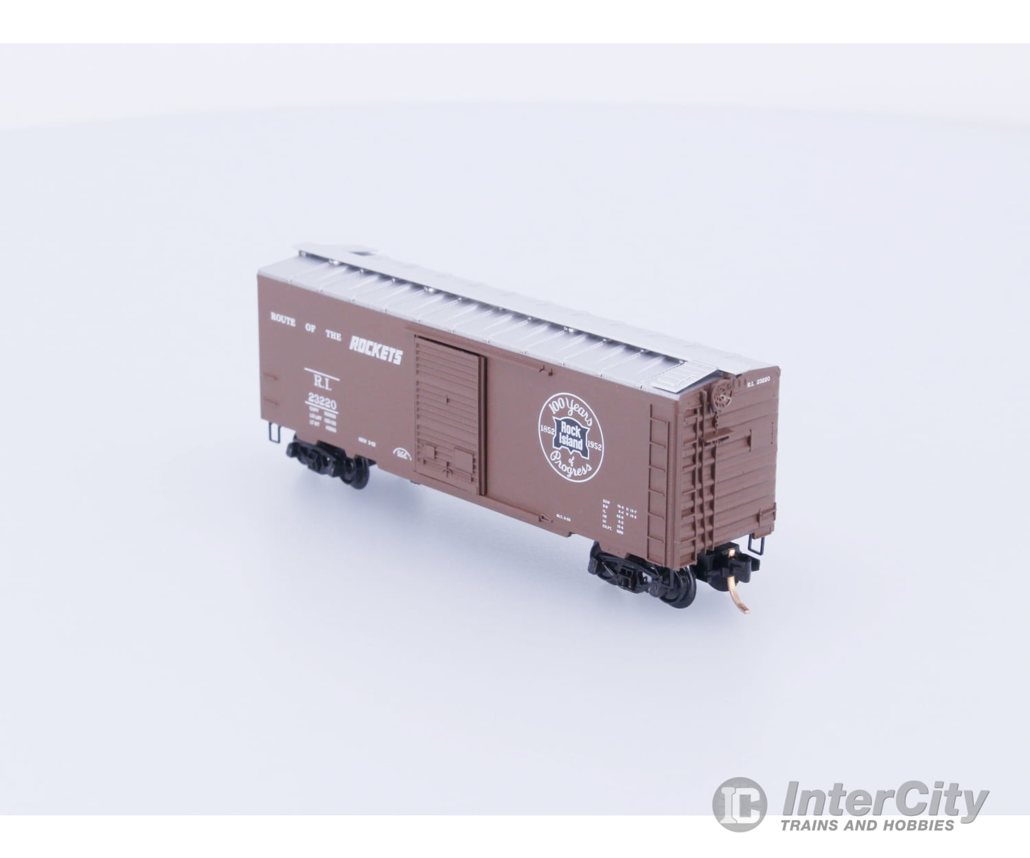 Micro Trains 20700 N Boxcar 40’ PS-1 Chicago Rock Island and Pacific (ROCK) 23220 Freight Cars