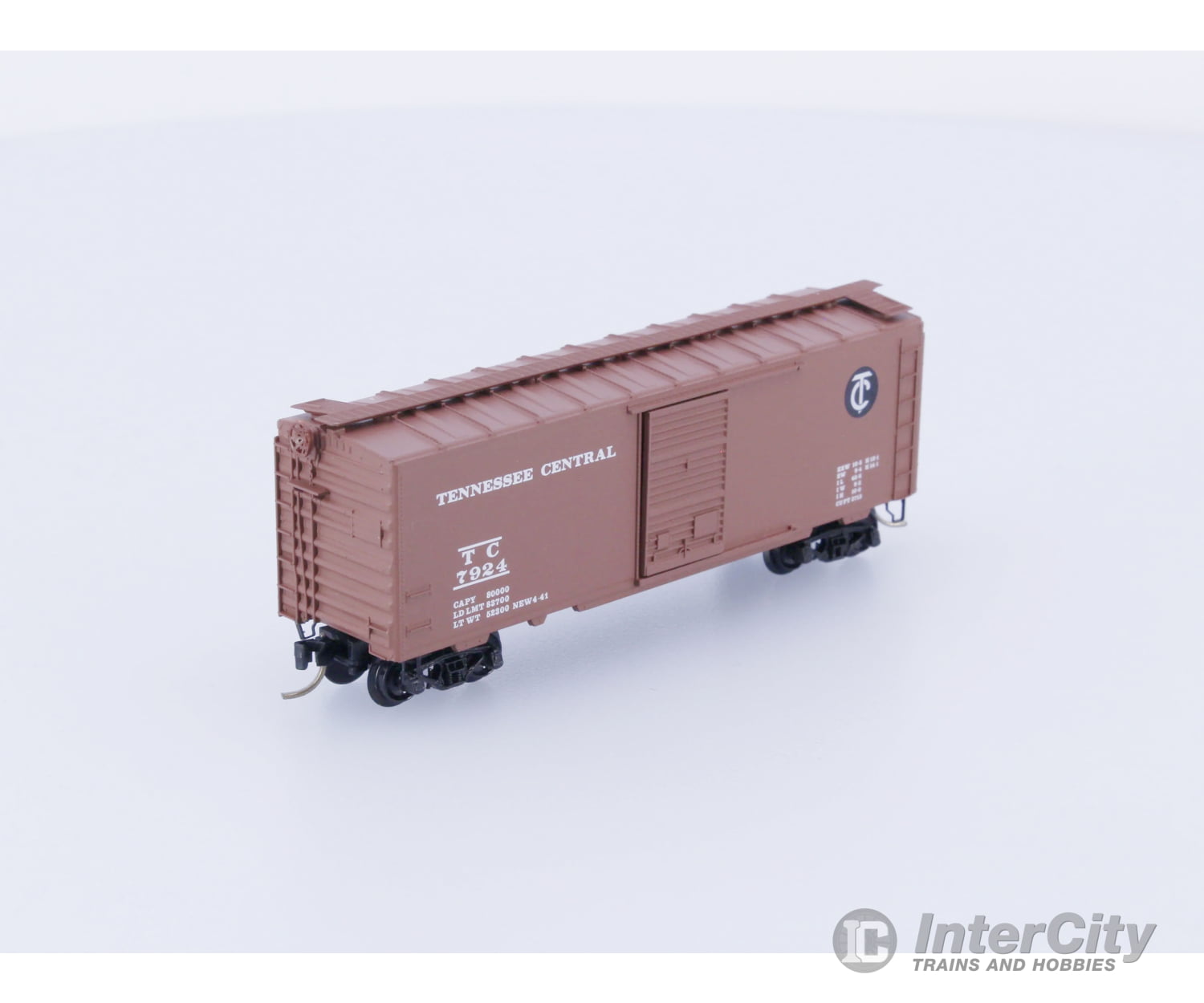 Micro Trains 20720 N Boxcar 40’ PS-1 Tennessee Central TNC 7924 Freight Cars