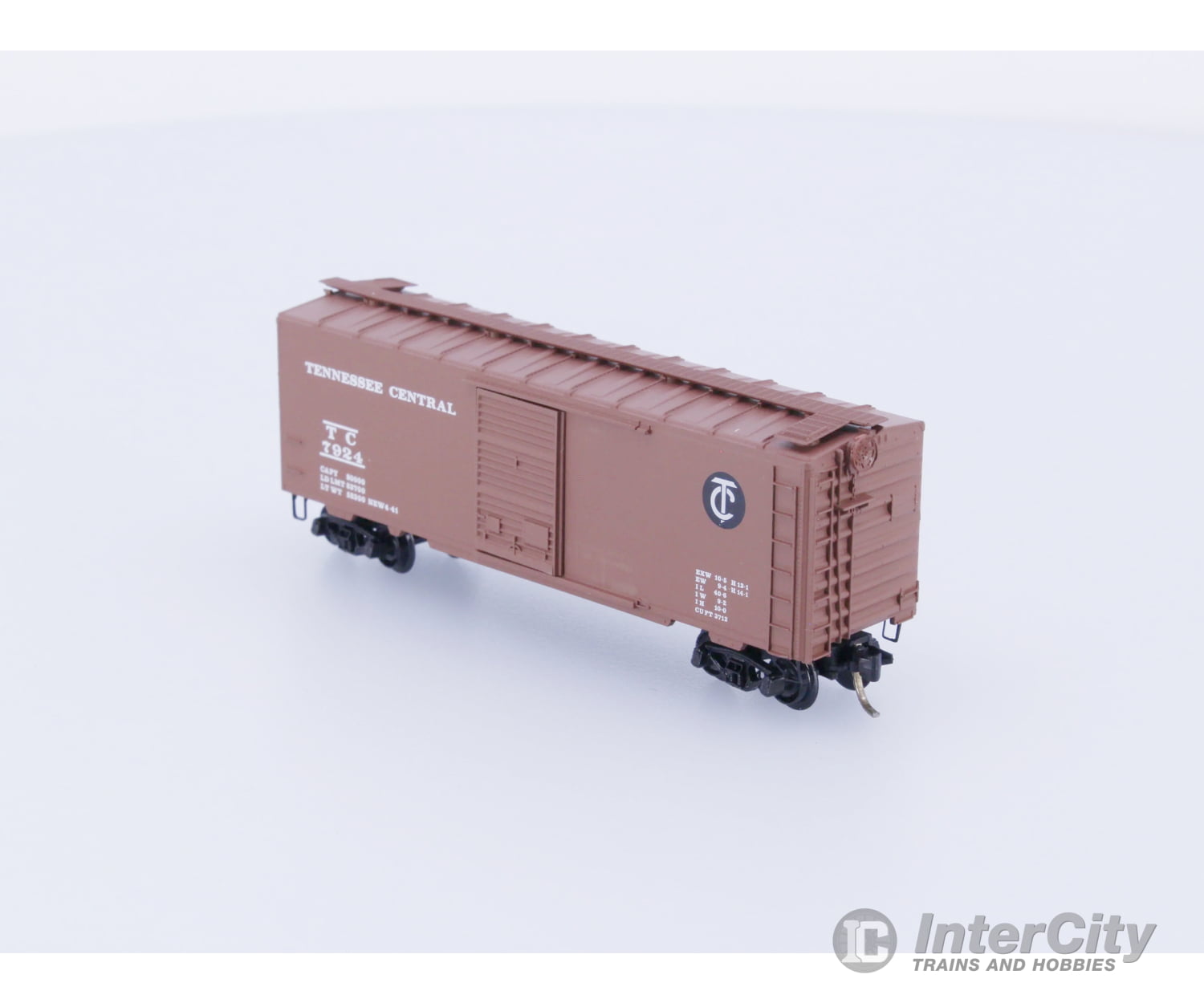 Micro Trains 20720 N Boxcar 40’ PS-1 Tennessee Central TNC 7924 Freight Cars