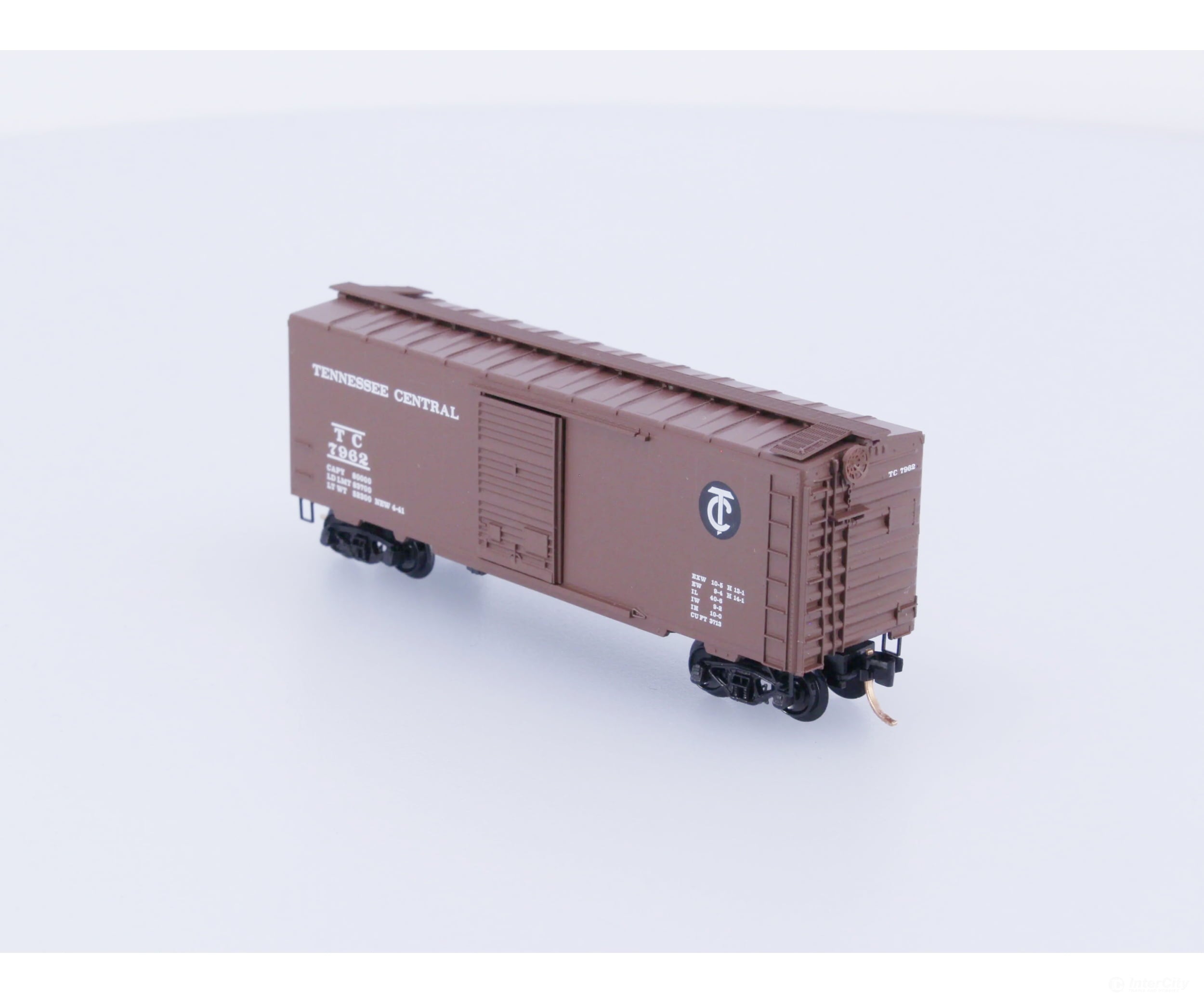 Micro Trains 20720 N Boxcar 40’ PS-1 Tennessee Central TNC 7962 Freight Cars