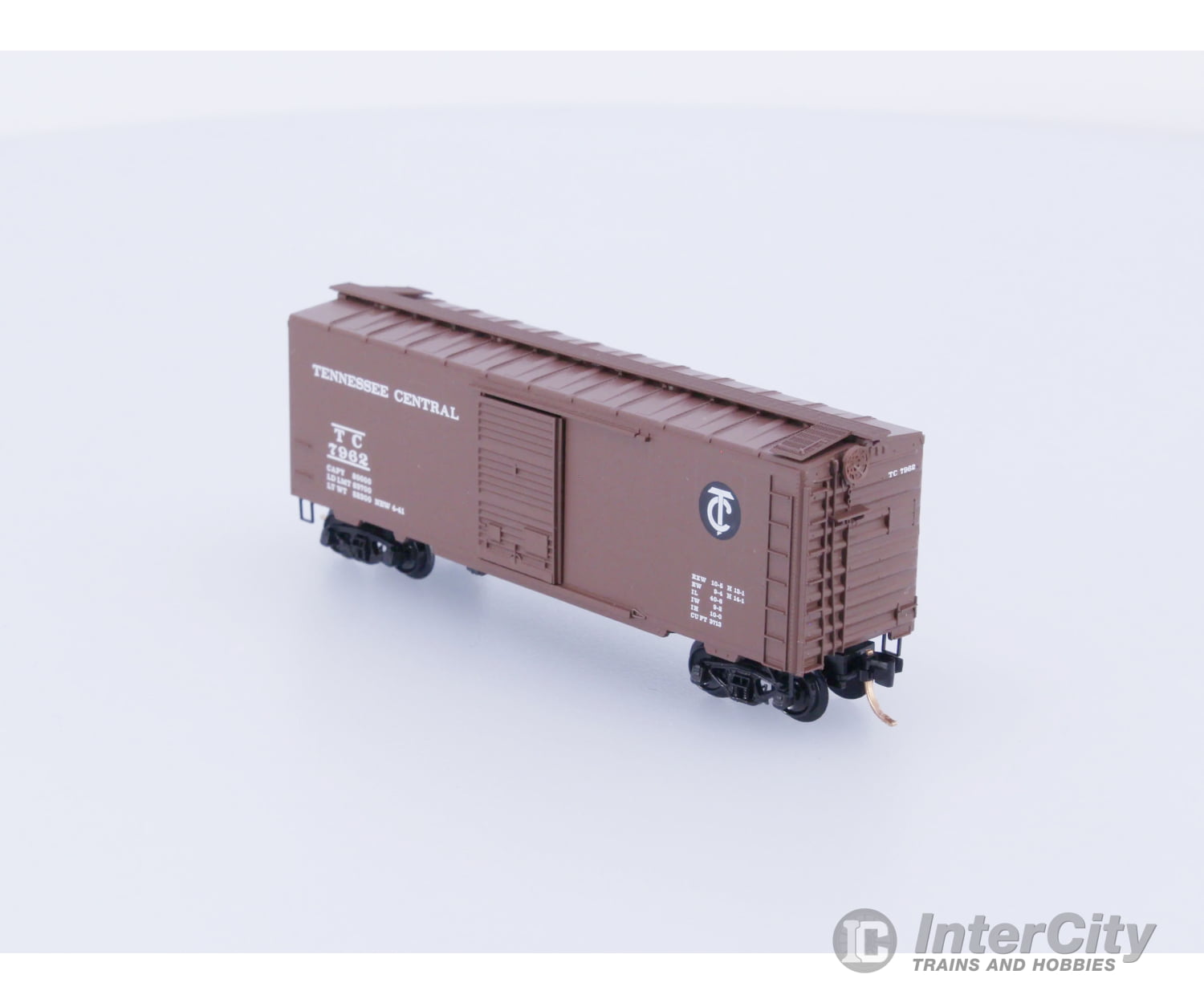 Micro Trains 20720 N Boxcar 40’ PS-1 Tennessee Central TNC 7962 Freight Cars