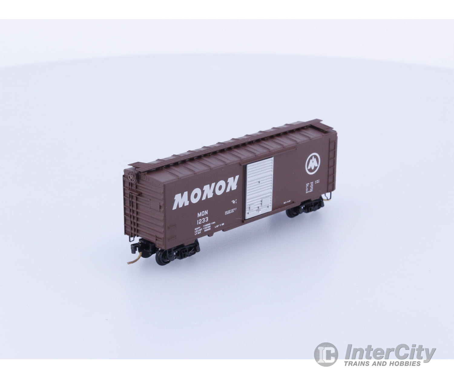 Micro Trains 20770 N 40’ Standard Box Car Single Door MONON 1233 Freight Cars