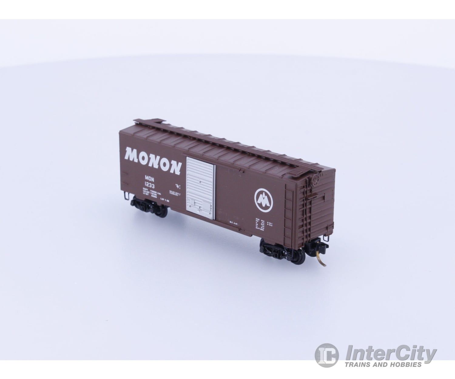 Micro Trains 20770 N 40’ Standard Box Car Single Door MONON 1233 Freight Cars