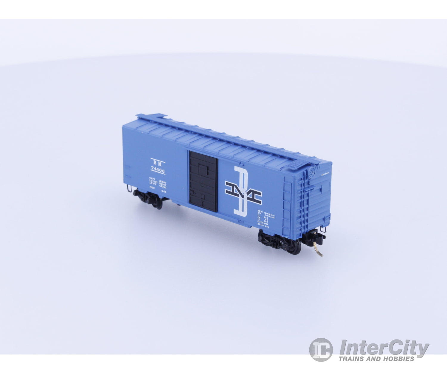 Micro Trains 20780/2 N 40’ Standard Box Car Single Door Pennsylvania (PRR) 74406 Freight Cars