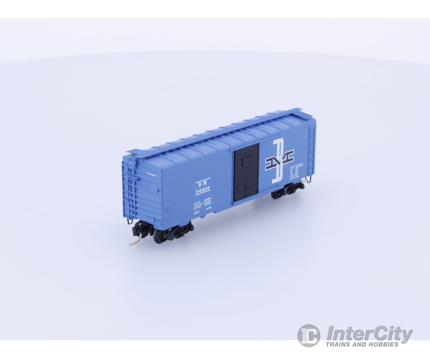 Micro Trains 20780/2 N 40’ Standard Box Car Single Door Pennsylvania (PRR) 74406 Freight Cars