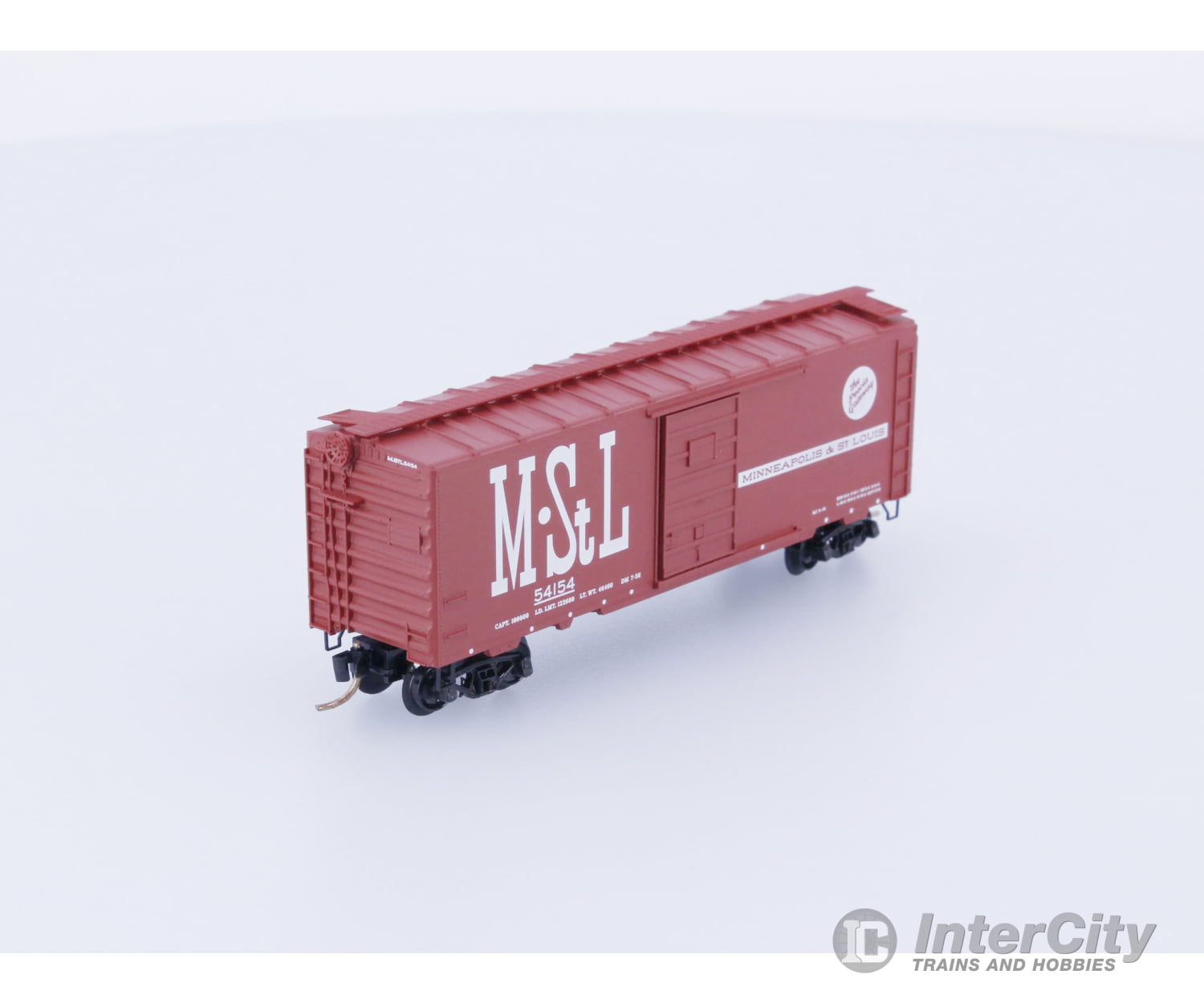 Micro Trains 20860 N Boxcar 40’ PS-1 Minneapolis and St. Louis M&STL 54154 Freight Cars