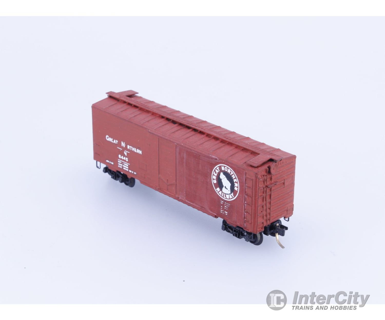 Micro Trains 21040 N 40’ Plug Door Boxcar Great Northern (GN) 5047 Freight Cars