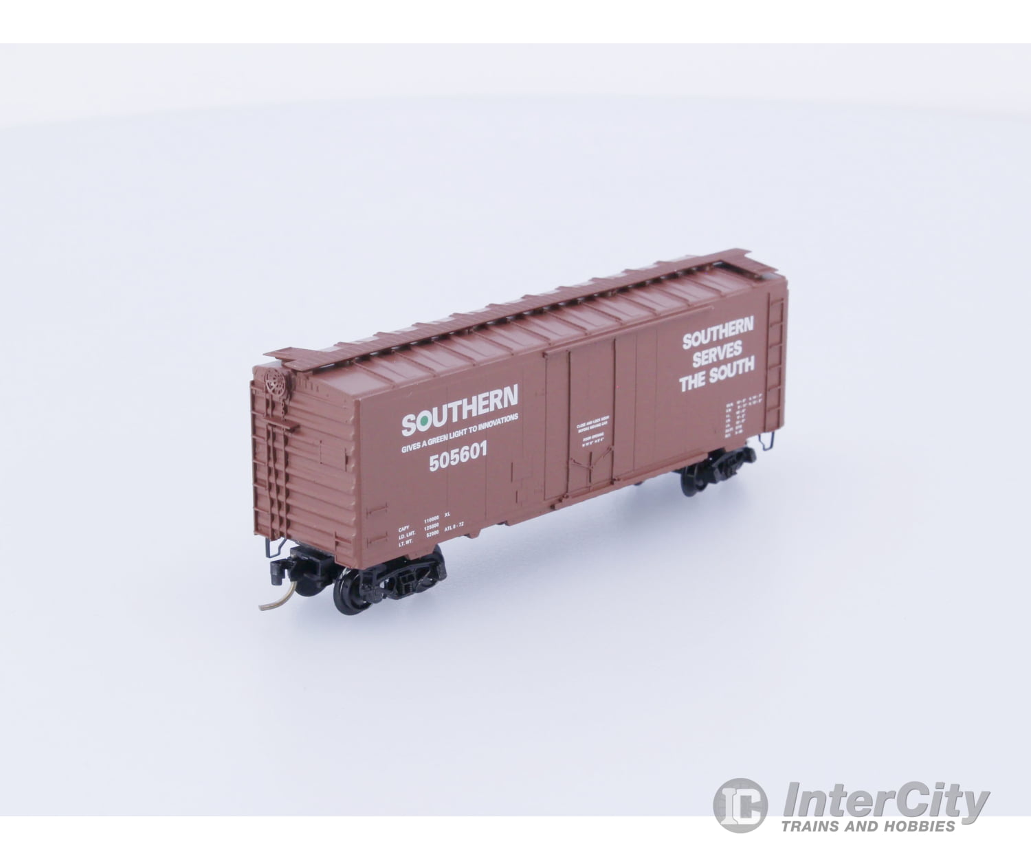 Micro Trains 21100 N 40’ Standard Box Car Plug Door Southern Railway (SOU) 505601 Freight Cars