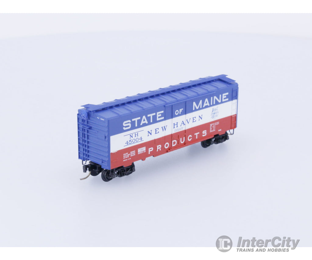 Micro Trains 21160 N Boxcar 40’ Steel Plug Door New York New Haven and Hartford Railroad (NH) 45004 Freight Cars
