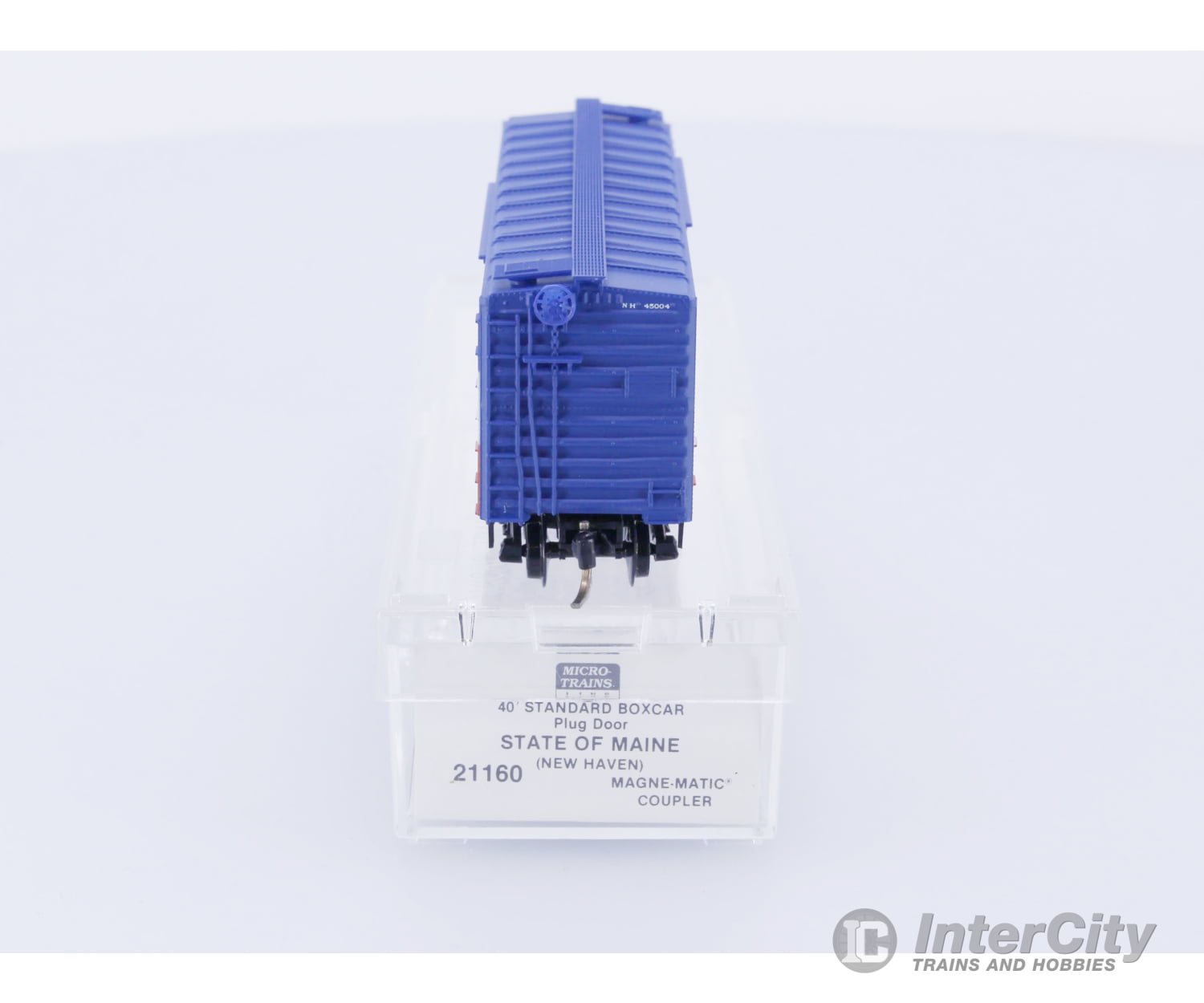 Micro Trains 21160 N Boxcar 40’ Steel Plug Door New York New Haven and Hartford Railroad (NH) 45004 Freight Cars