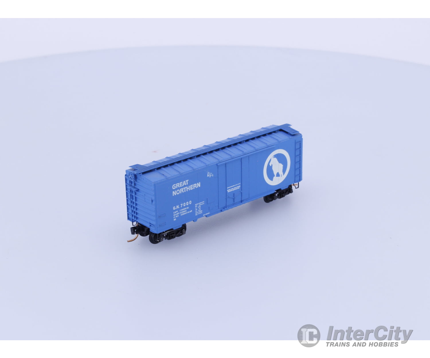 Micro Trains 21190-1 N 40’ Standard Box Car Plug Door Great Northern (GN) 7000 (#2) Freight Cars