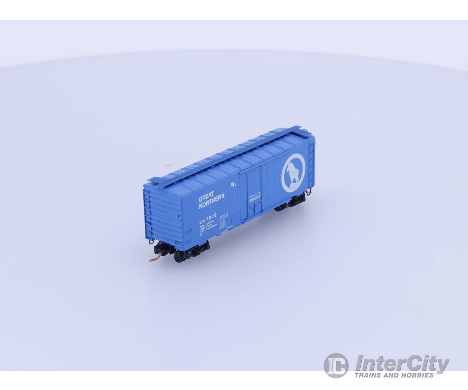 Micro Trains 21190-1 N 40’ Standard Box Car Plug Door Great Northern (GN) 7000 (#1) Freight Cars