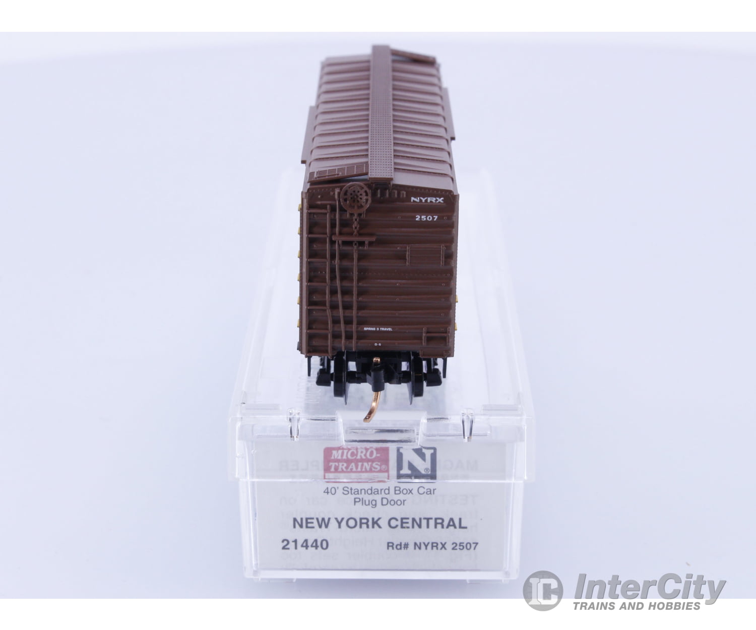Micro Trains 21440 N Boxcar 40’ Steel Plug Door New York Central (NYC) 2507 Freight Cars