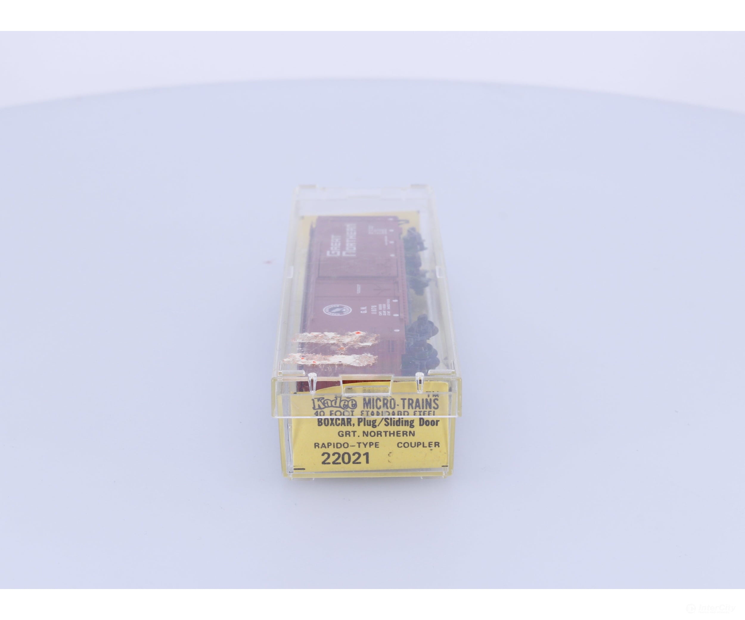 Micro Trains 22021 N 40’ Standard Box Car Plug & Sliding Door Great Northern (GN) 11876 (#2) Freight Cars