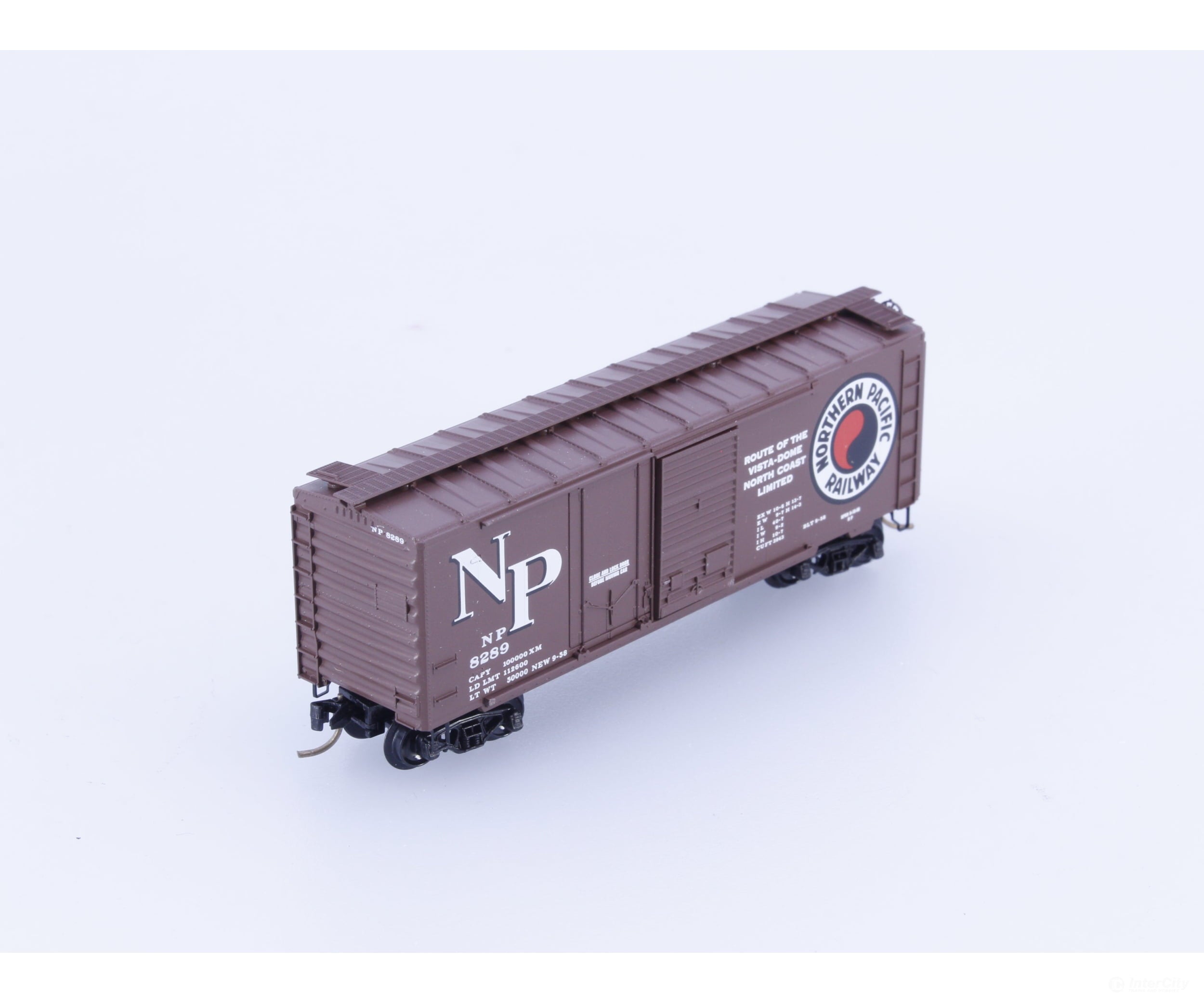 Micro Trains 22040 N 40’ Combination Door Boxcar Northern Pacific (NP) 8289 Freight Cars