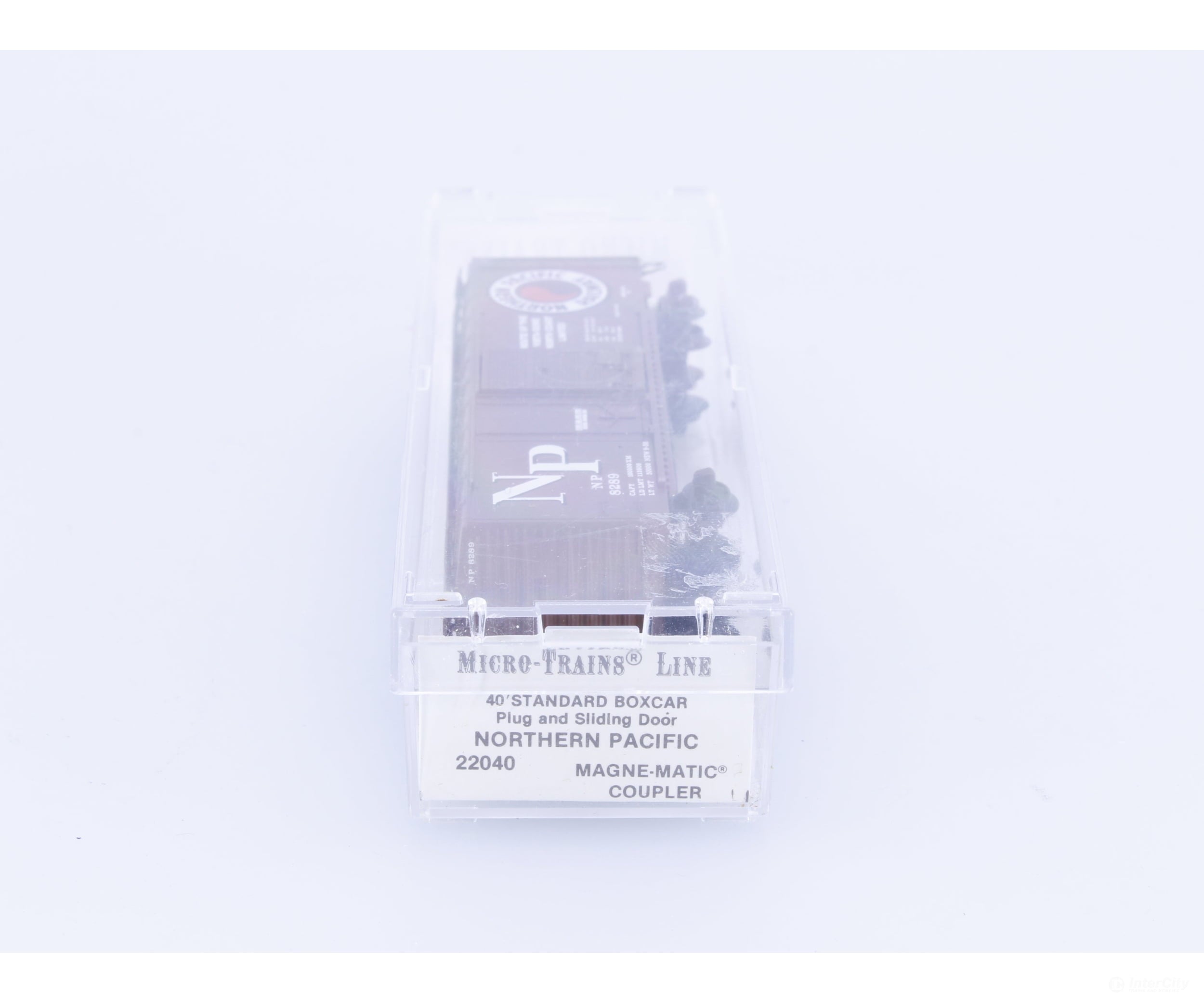 Micro Trains 22040 N 40’ Combination Door Boxcar Northern Pacific (NP) 8289 Freight Cars