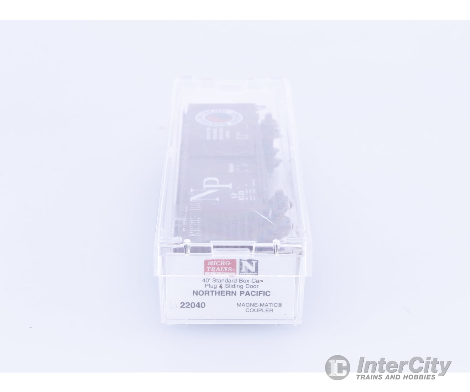Micro Trains 22040 N 40’ Combination Door Boxcar Northern Pacific (NP) 8723 Freight Cars