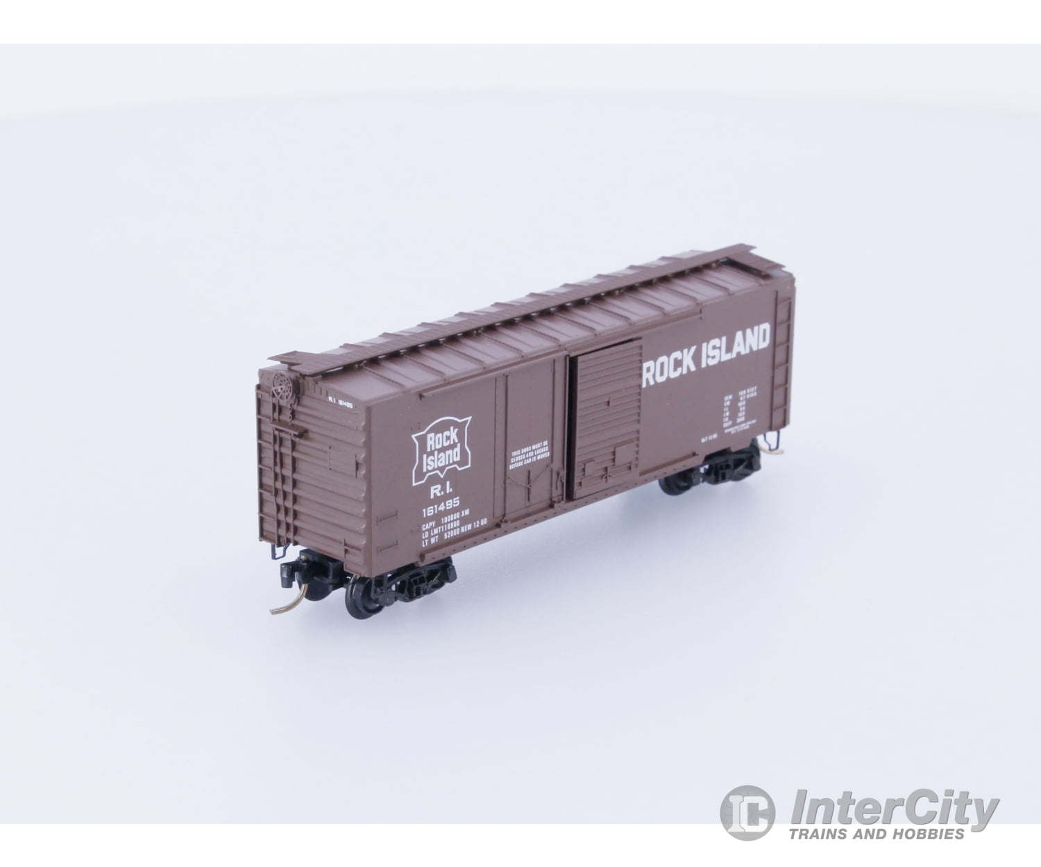 Micro Trains 22060 N Boxcar 40’ Steel Combo Door Chicago Rock Island and Pacific (ROCK) 161495 Freight Cars
