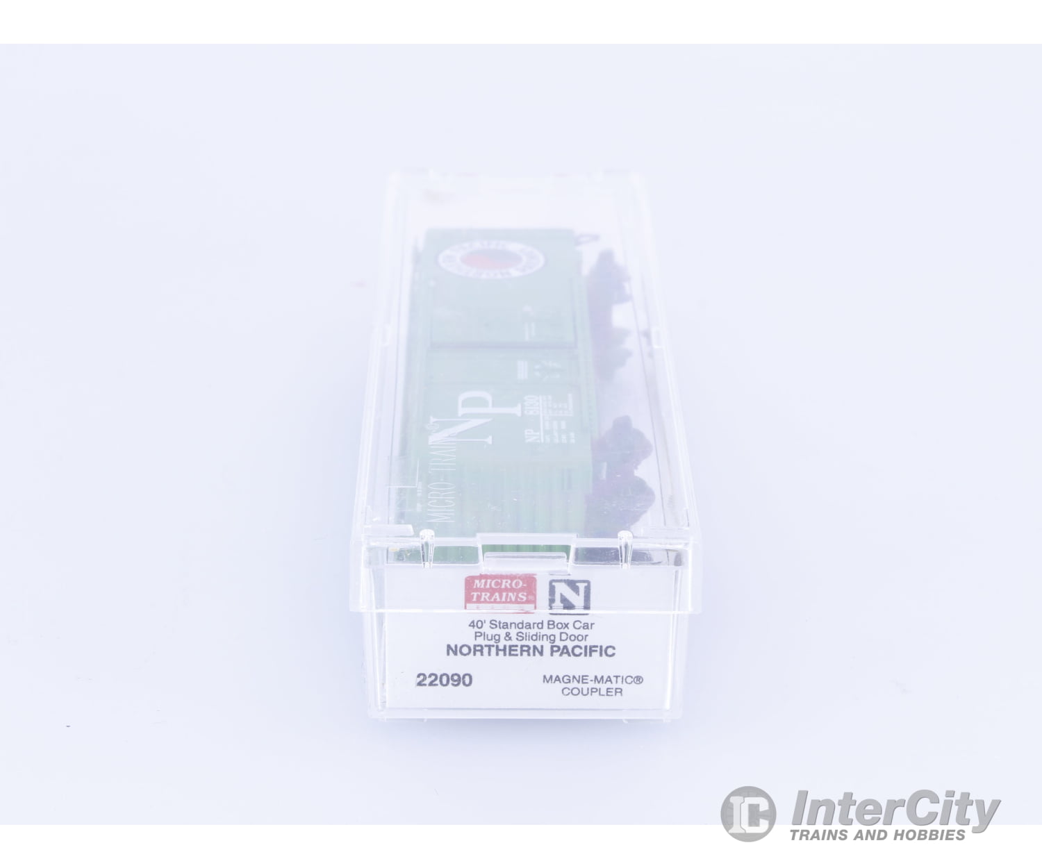 Micro Trains 22090 N 40’ Combination Door Boxcar Northern Pacific (NP) 8130 Freight Cars